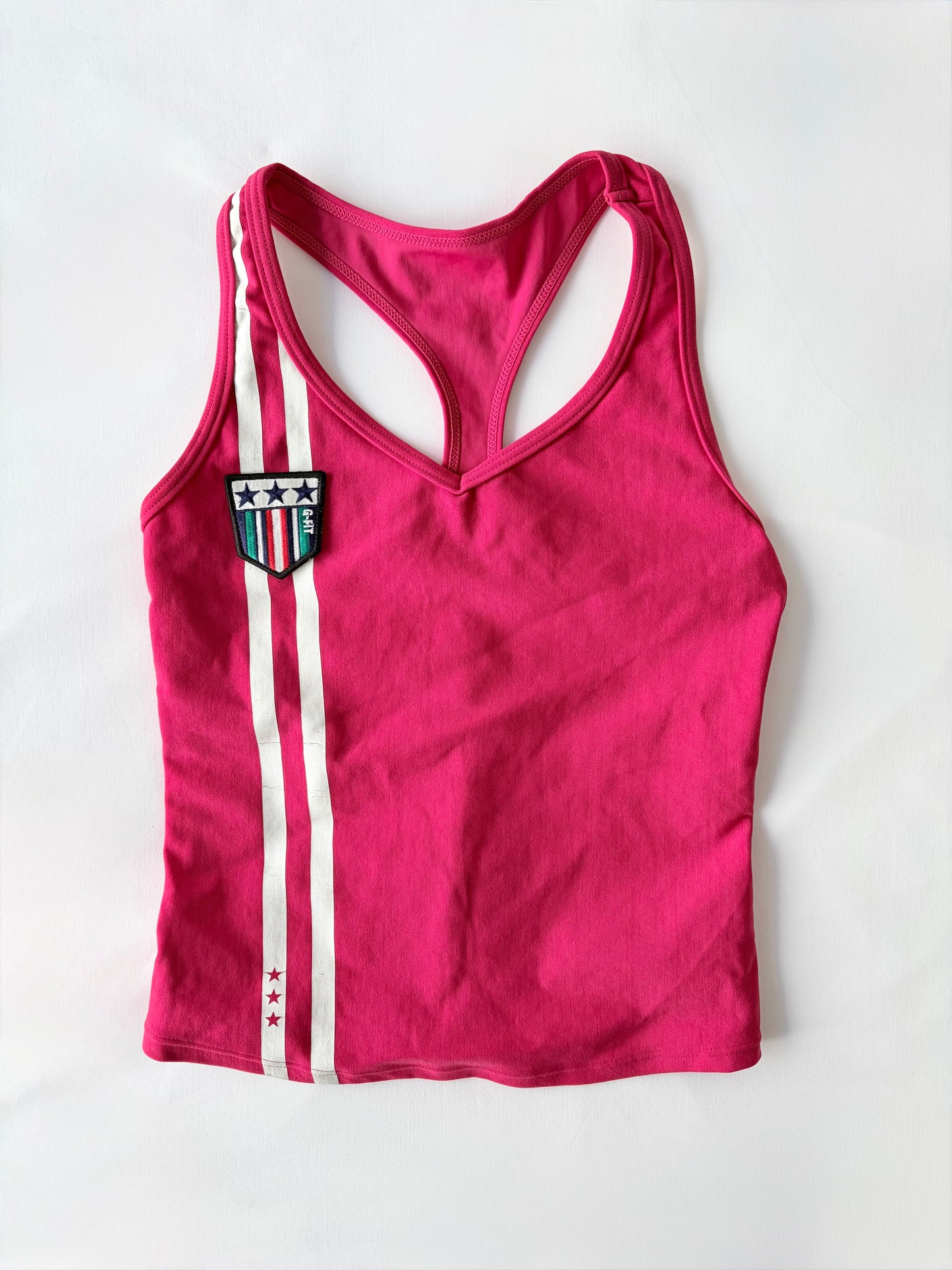 00’s Pink G-Fit sports tank | Size 8