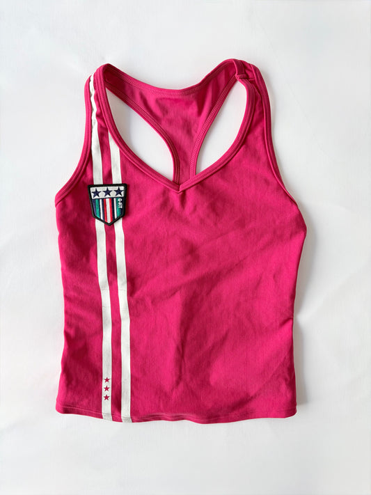 00’s Pink G-Fit sports tank | Size 8