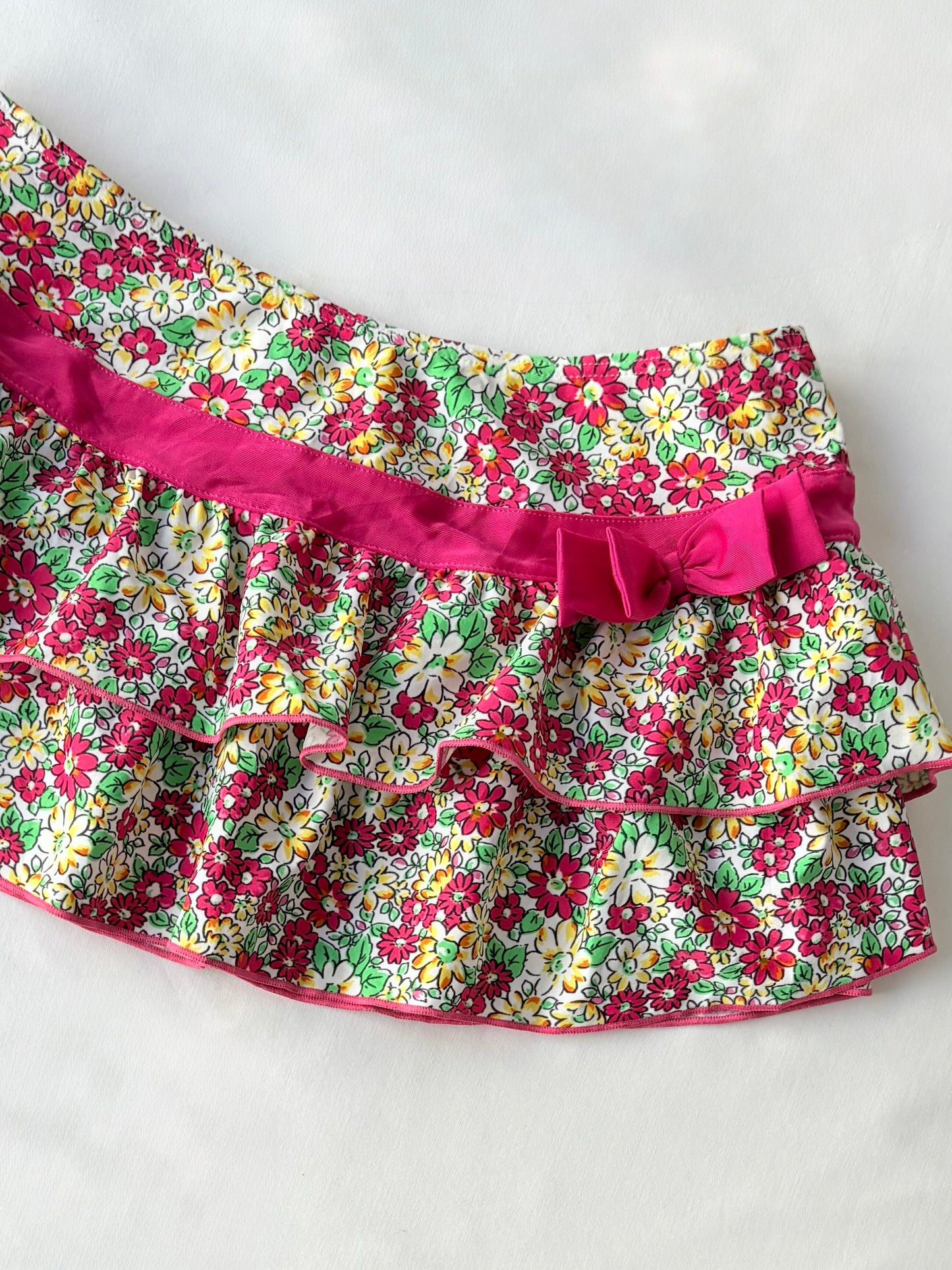 00’s Japanese floral mini skirt | Size 6