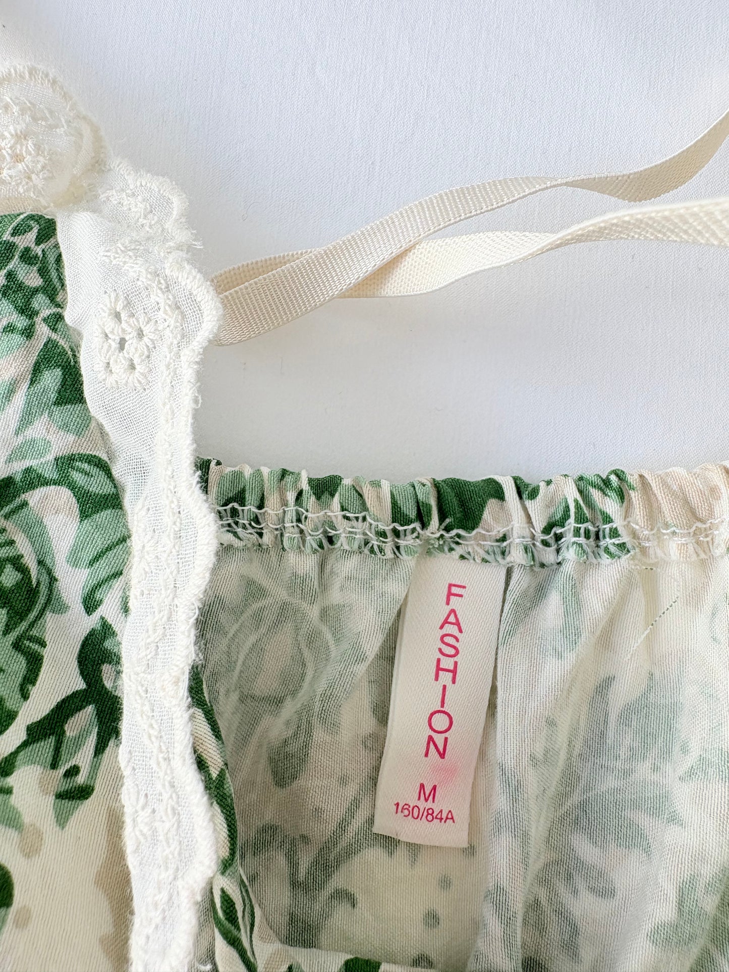 00’s Green babydoll cami | Size medium