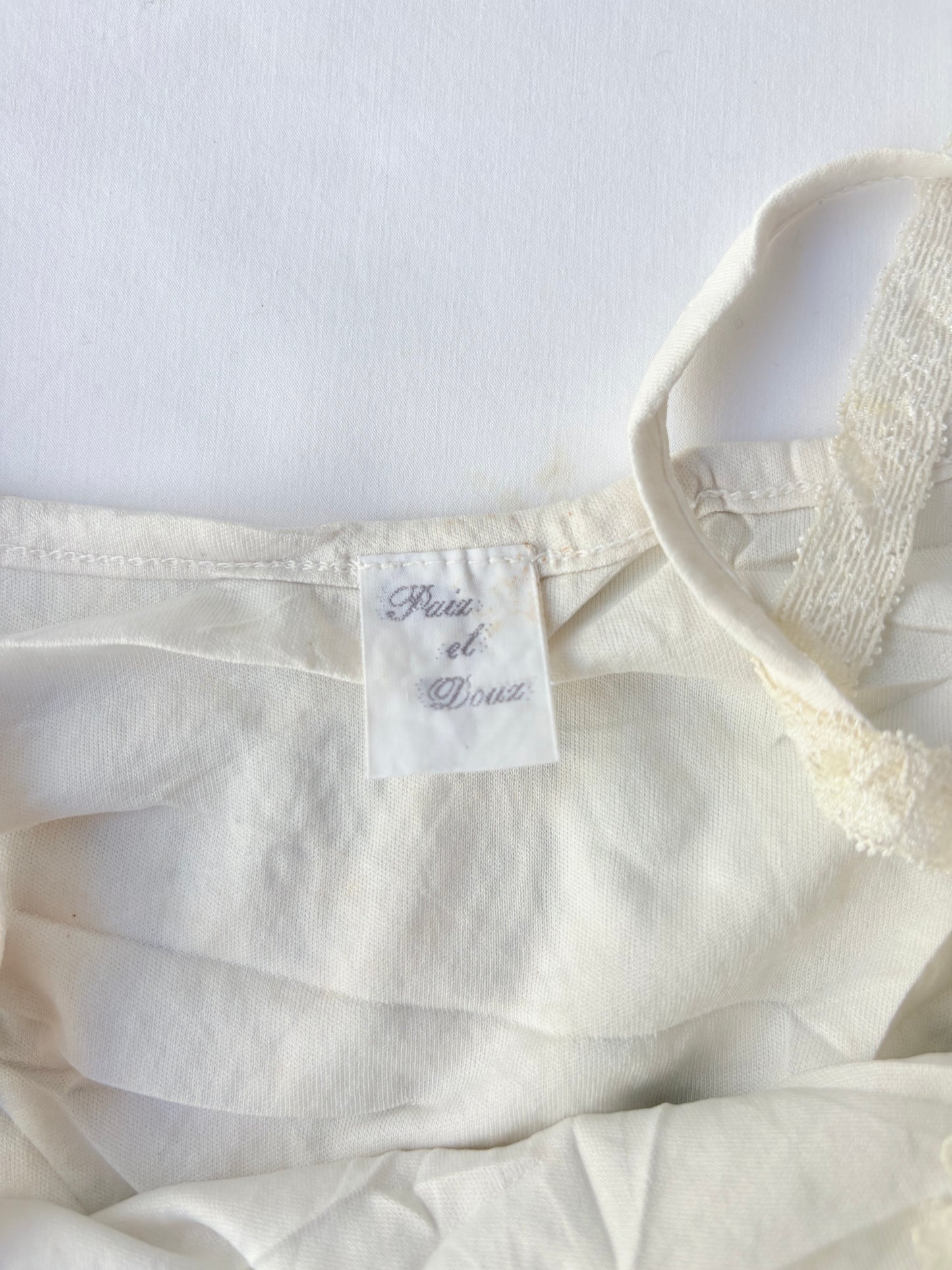 00’s Paix et Doux green floral top | Size 8