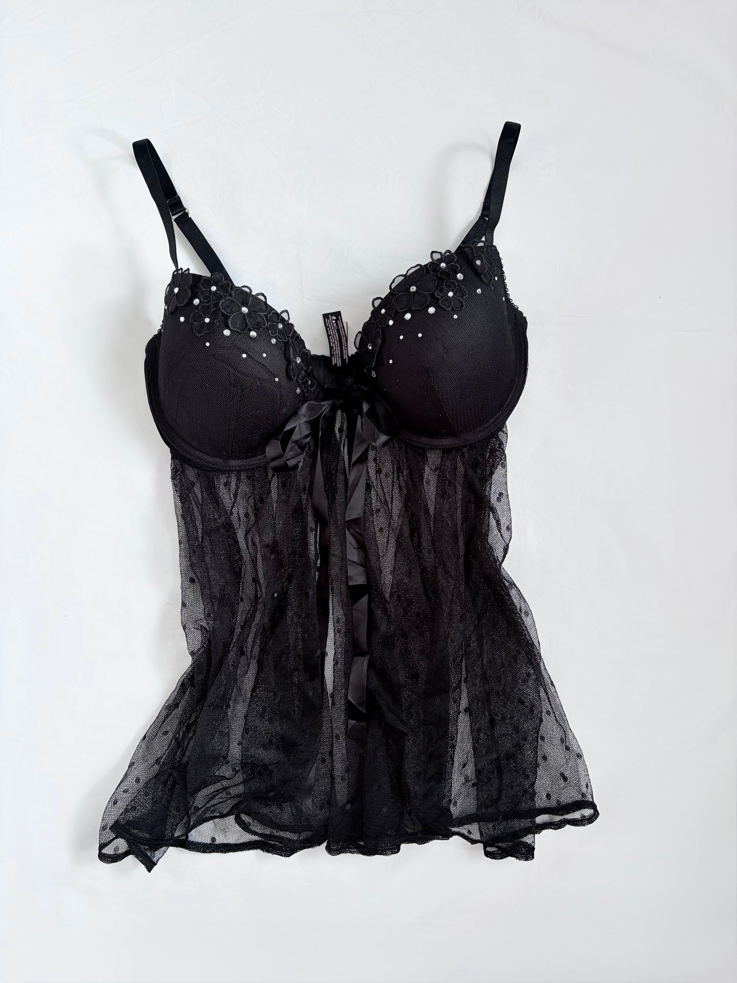 00’s Victorias Secret split front top | Size 10-12D