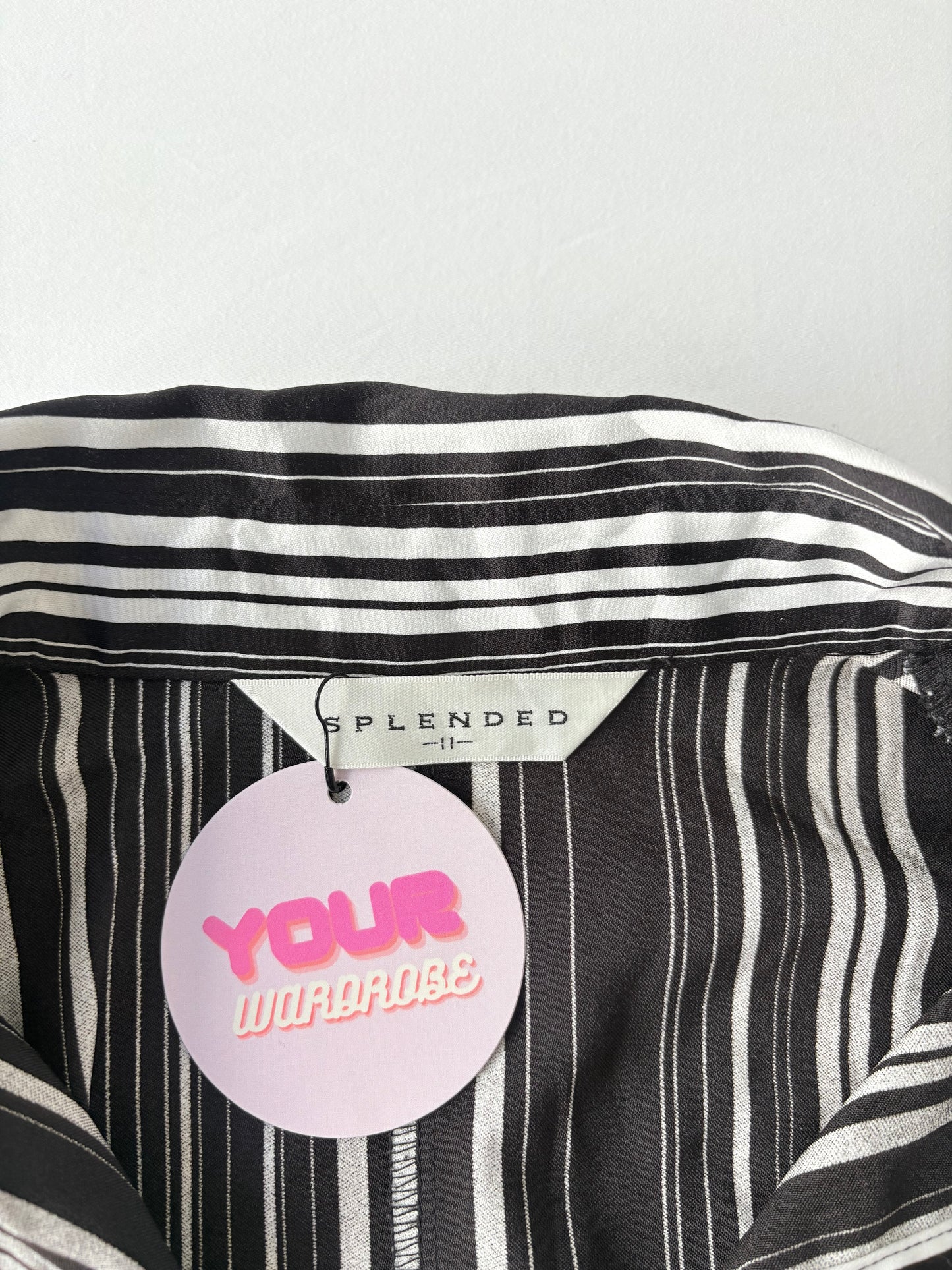 00’s Office siren cinched shirt | Size 10