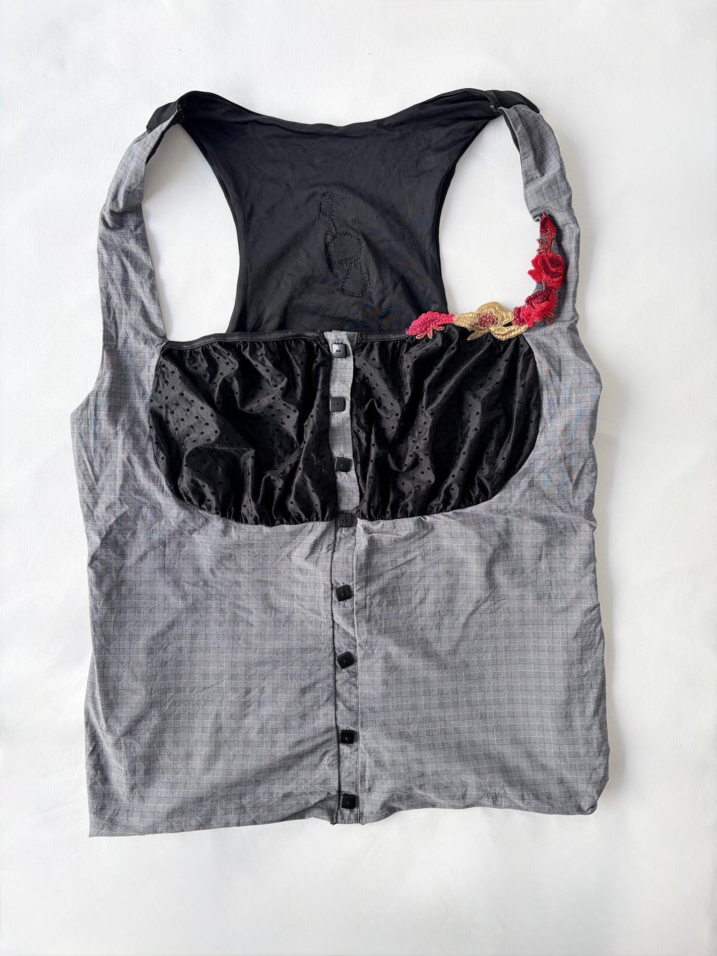 00’s Charlott office siren tank | Size 16-18