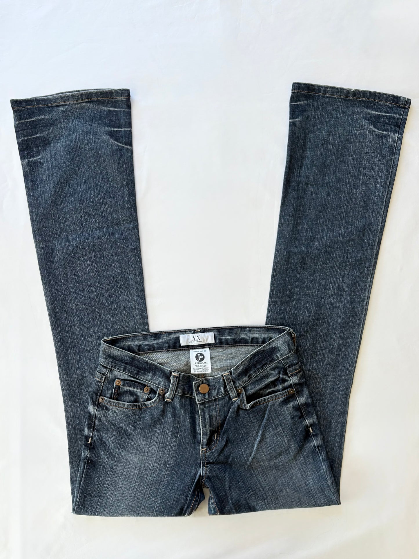 00’s Armarni low rise bootcut jeans | Size 6