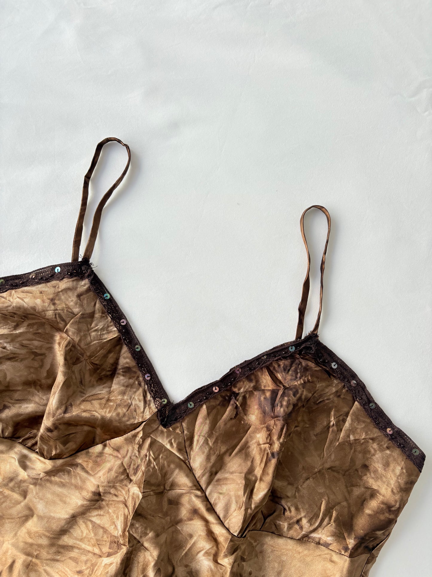 00’s Xhiliration sequin cami | Size large