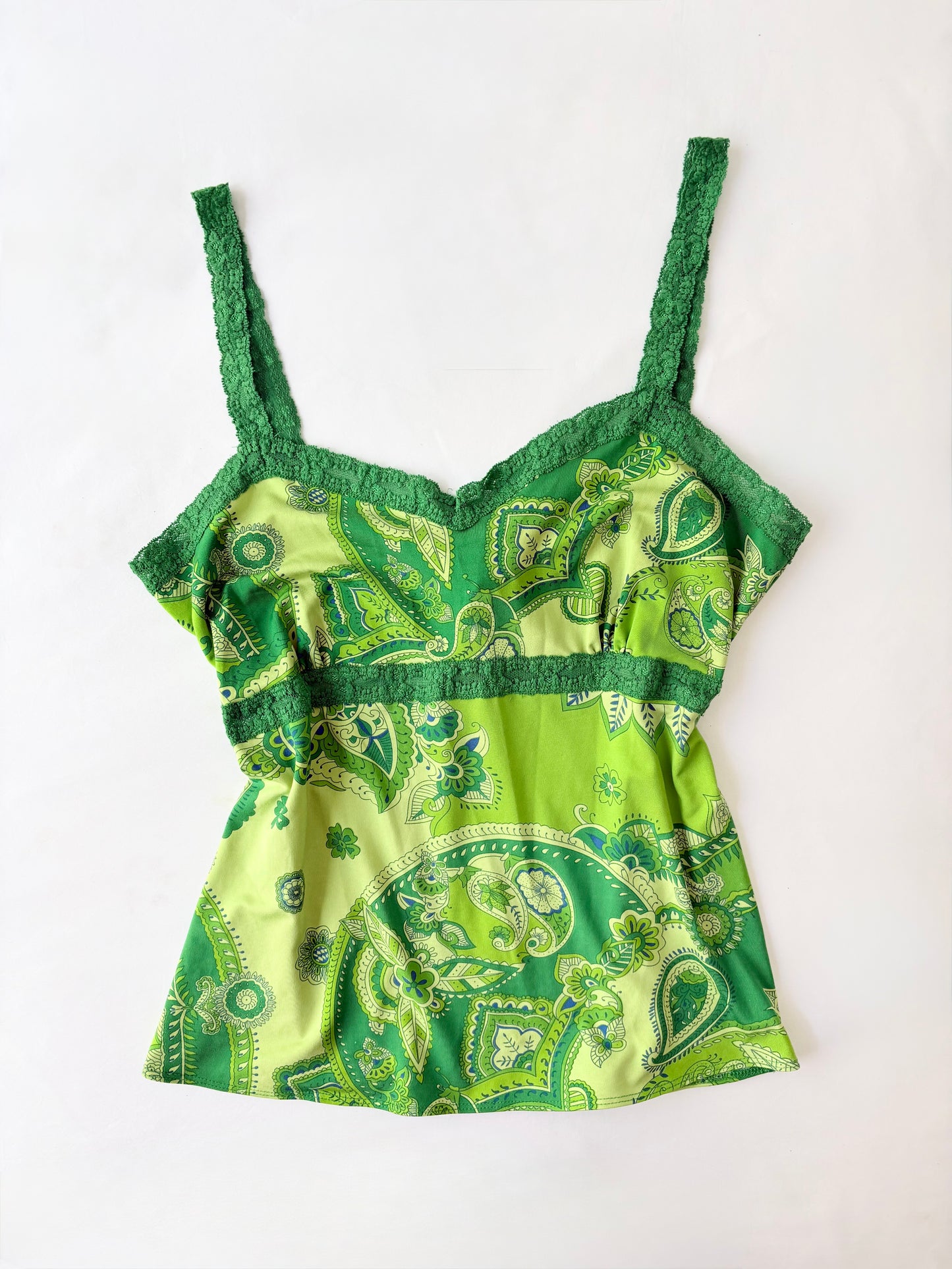 00’s Bob Mackie paisley cami | Size 14