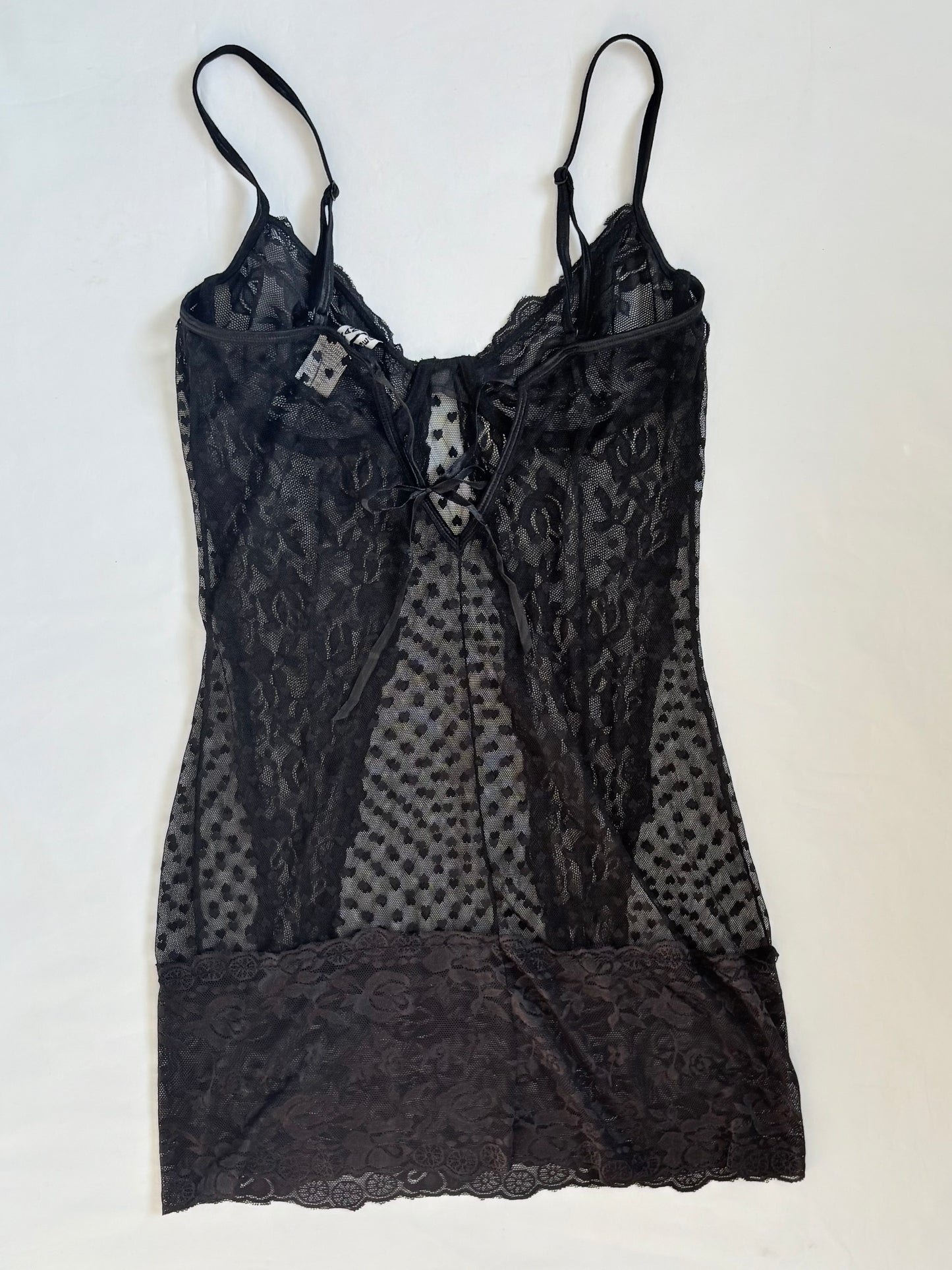 00’s Rampage heart mesh dress | Size 8