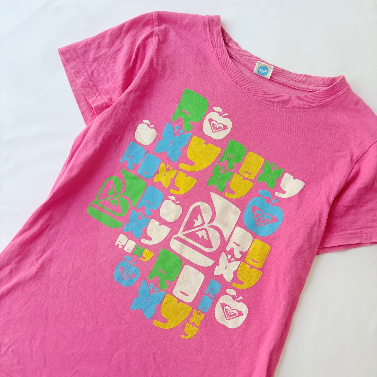 00’s Roxy pink baby tee | Size 10