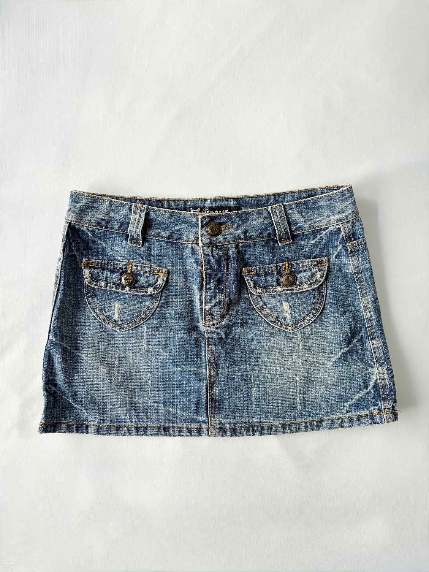 00’s JuFu denim skirt | Size 10