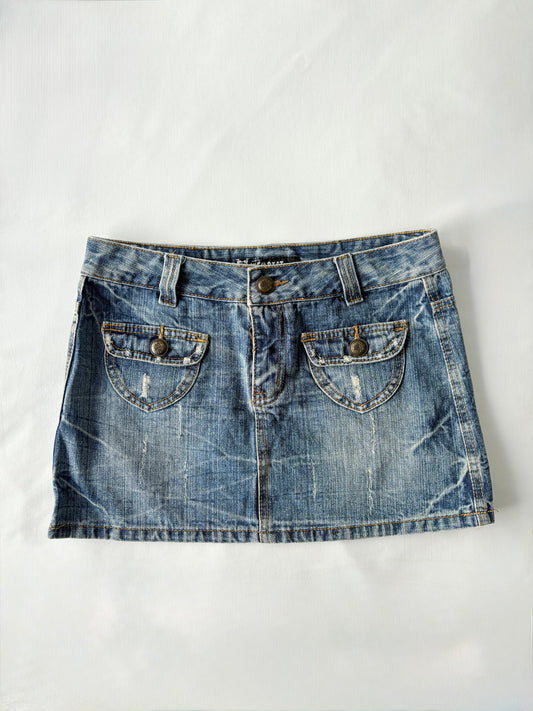 00’s JuFu denim skirt | Size 10