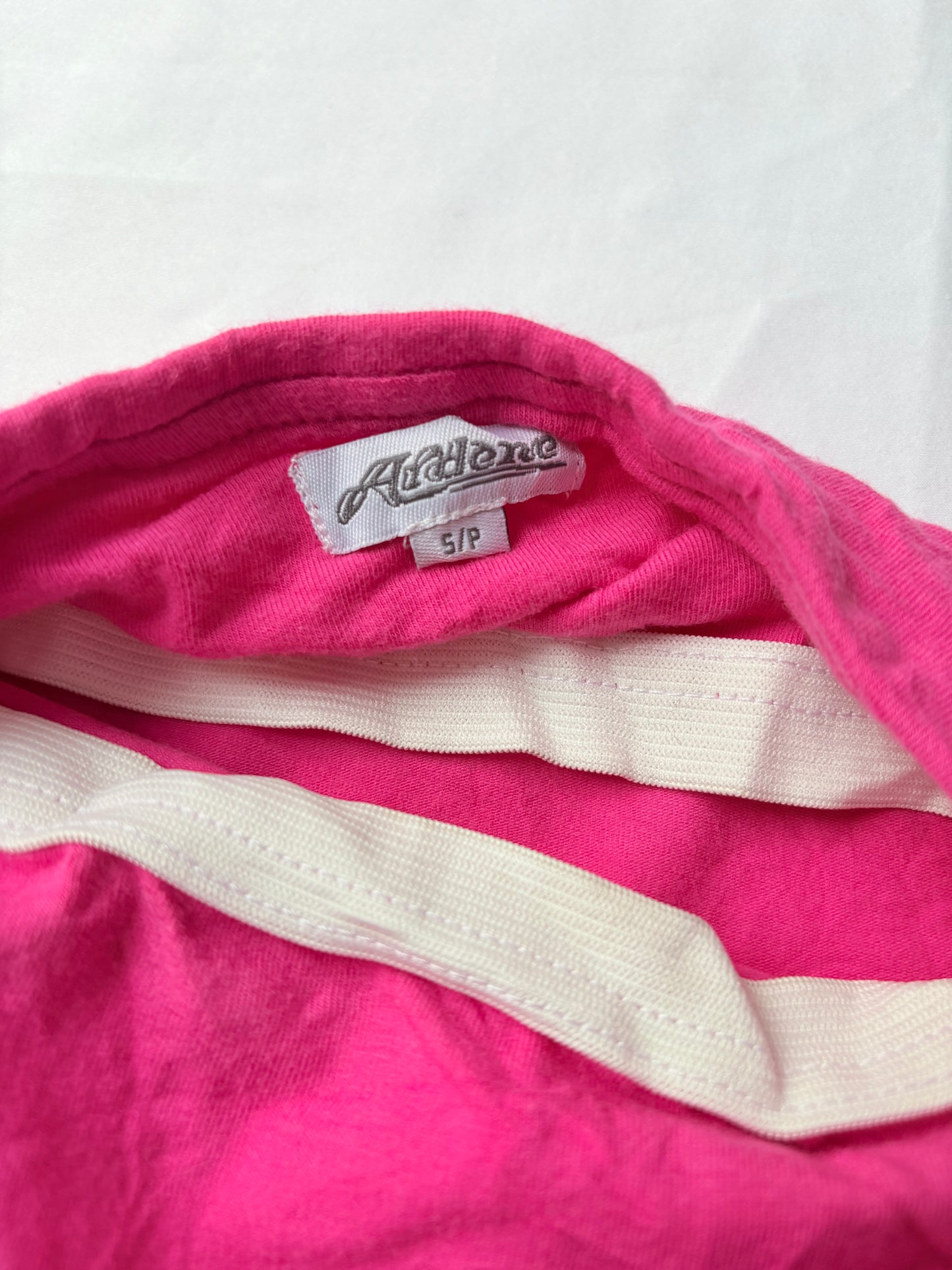 00’s Ardene hot pink halter top | Size small