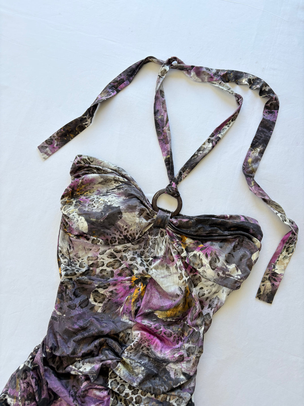 O-ring bubble halter top | Size small