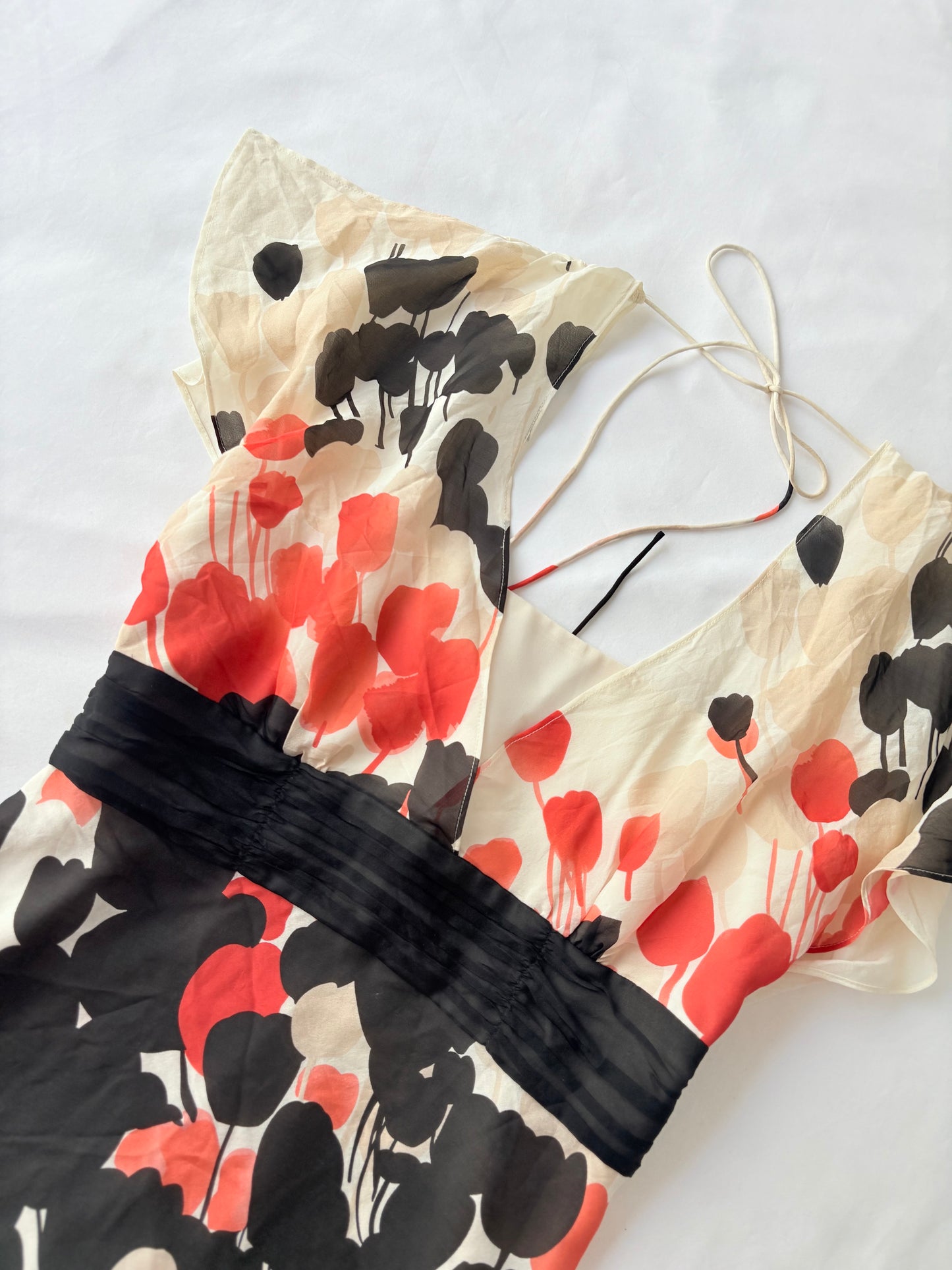 00’s Monsoon silk top | Size 10