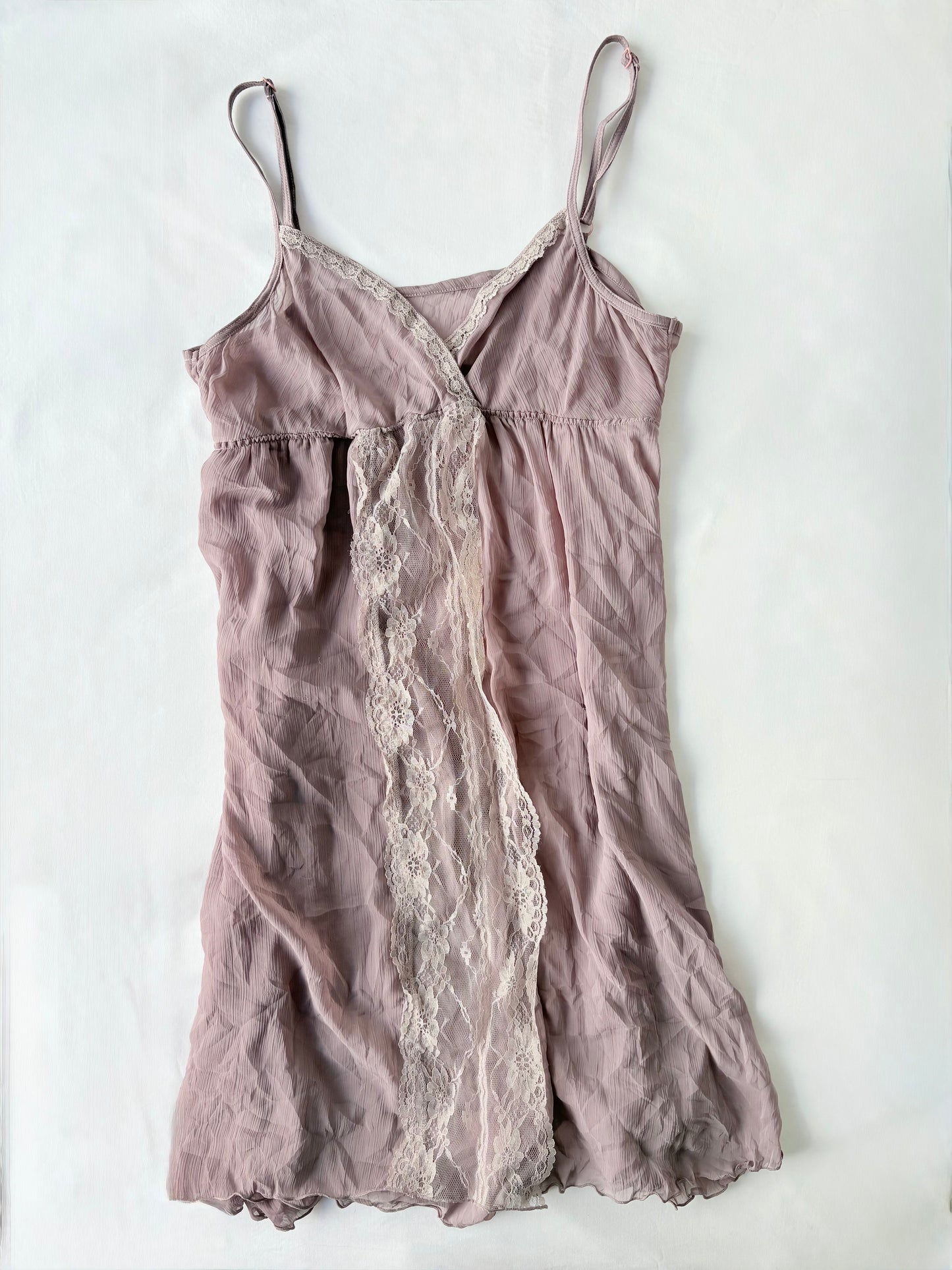 00’s Purple Japanese mini dress | Size 10-12