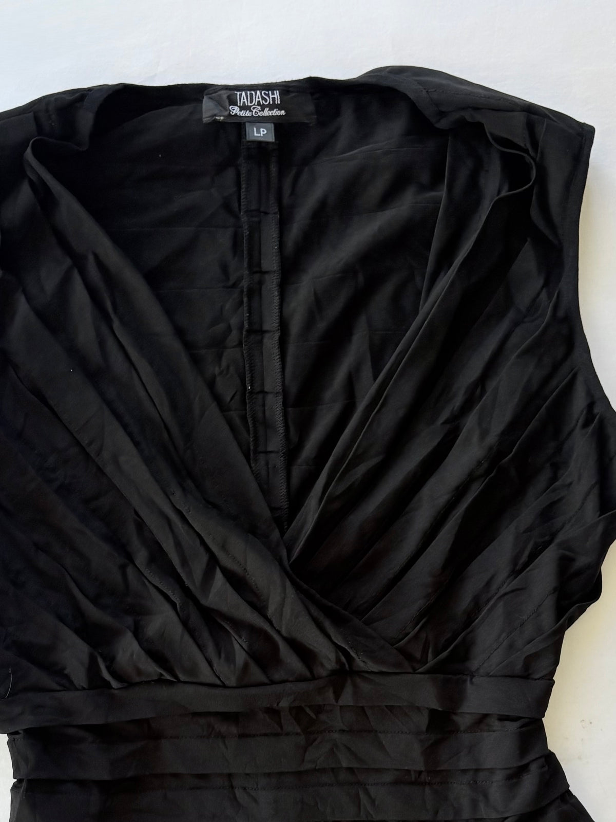 00’s Tadashi black layered top | Size 12