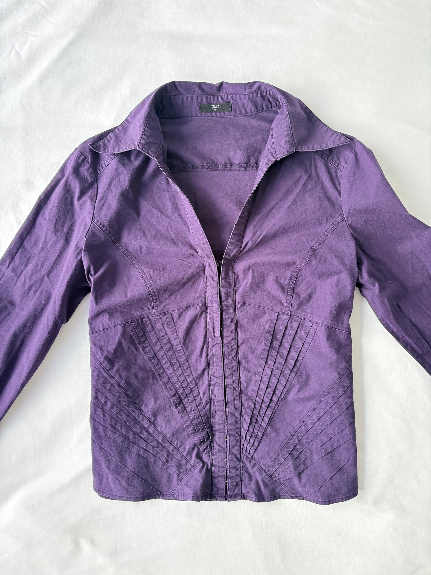 00’s Stax hook and eye shirt | Size 14
