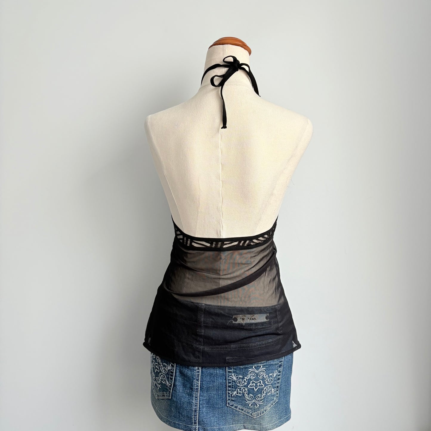 00’s Halter split front cami | Size 8