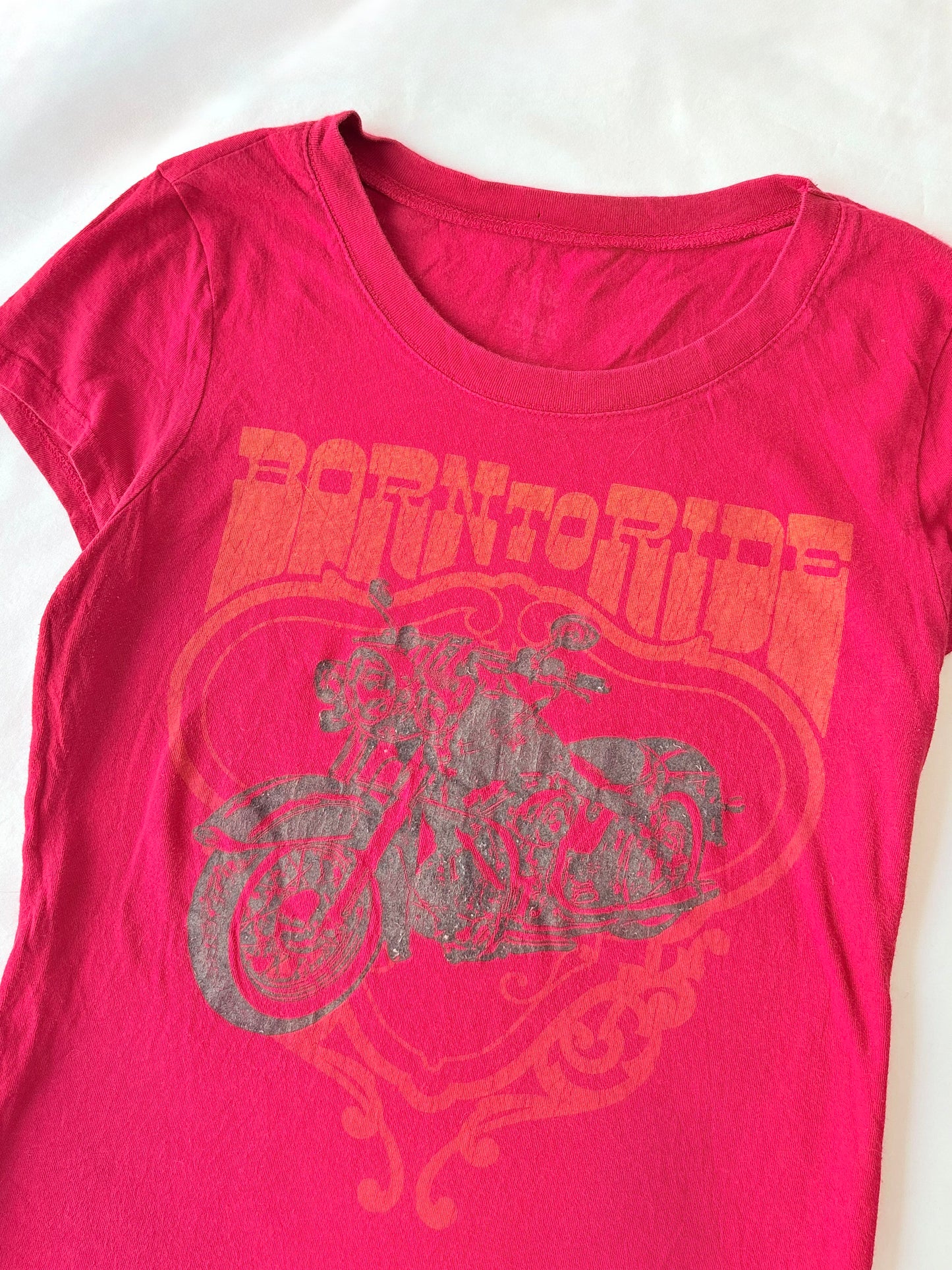 00’s Born to ride tee | Size 10-12