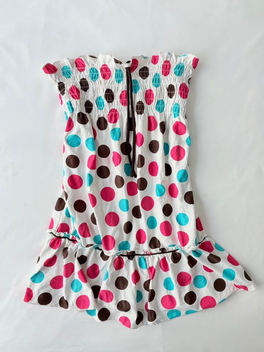00’s Babydoll polka dot dress | Size 10