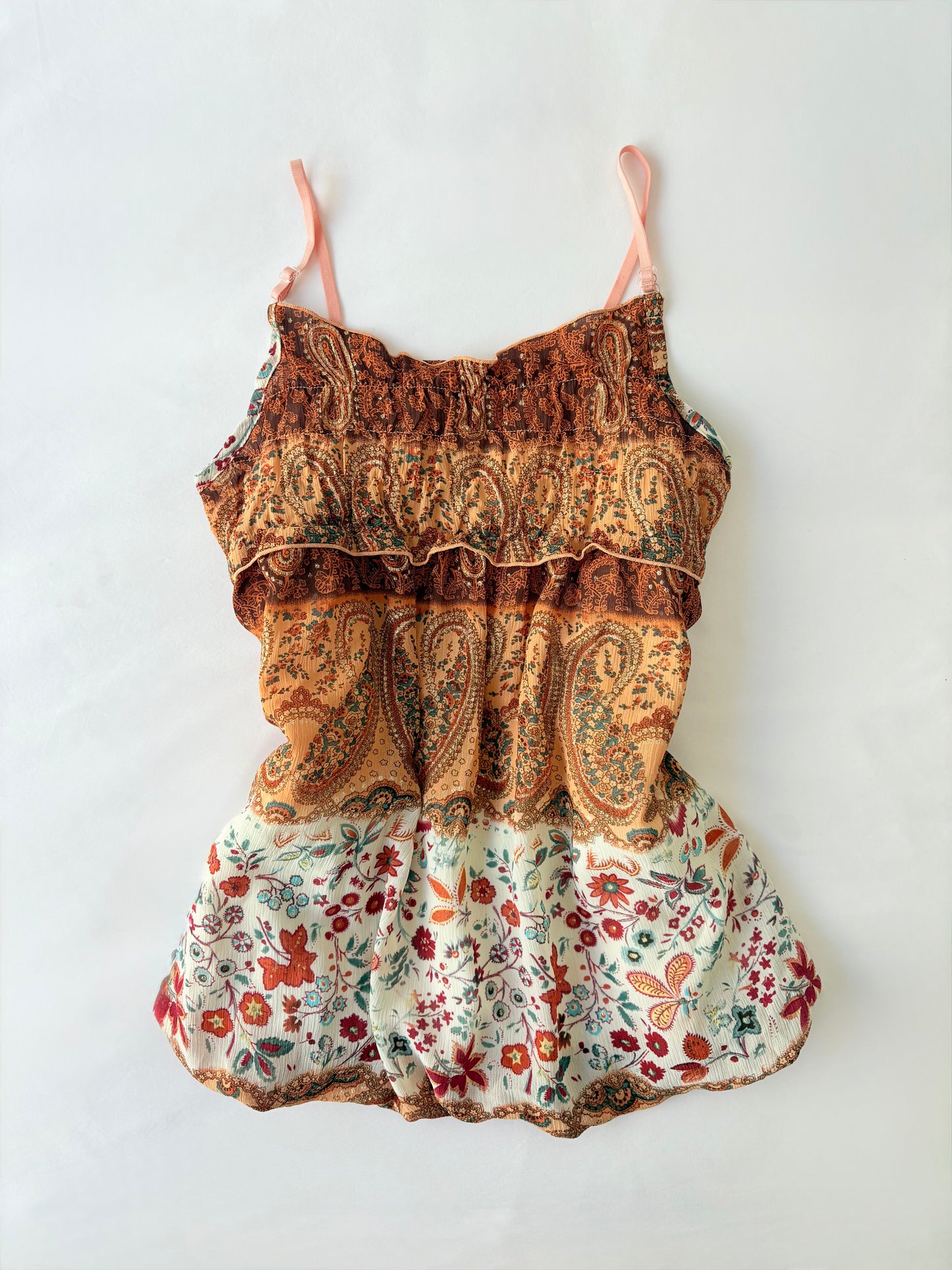 00’s Angel Love paisley bubble cami | Size 8