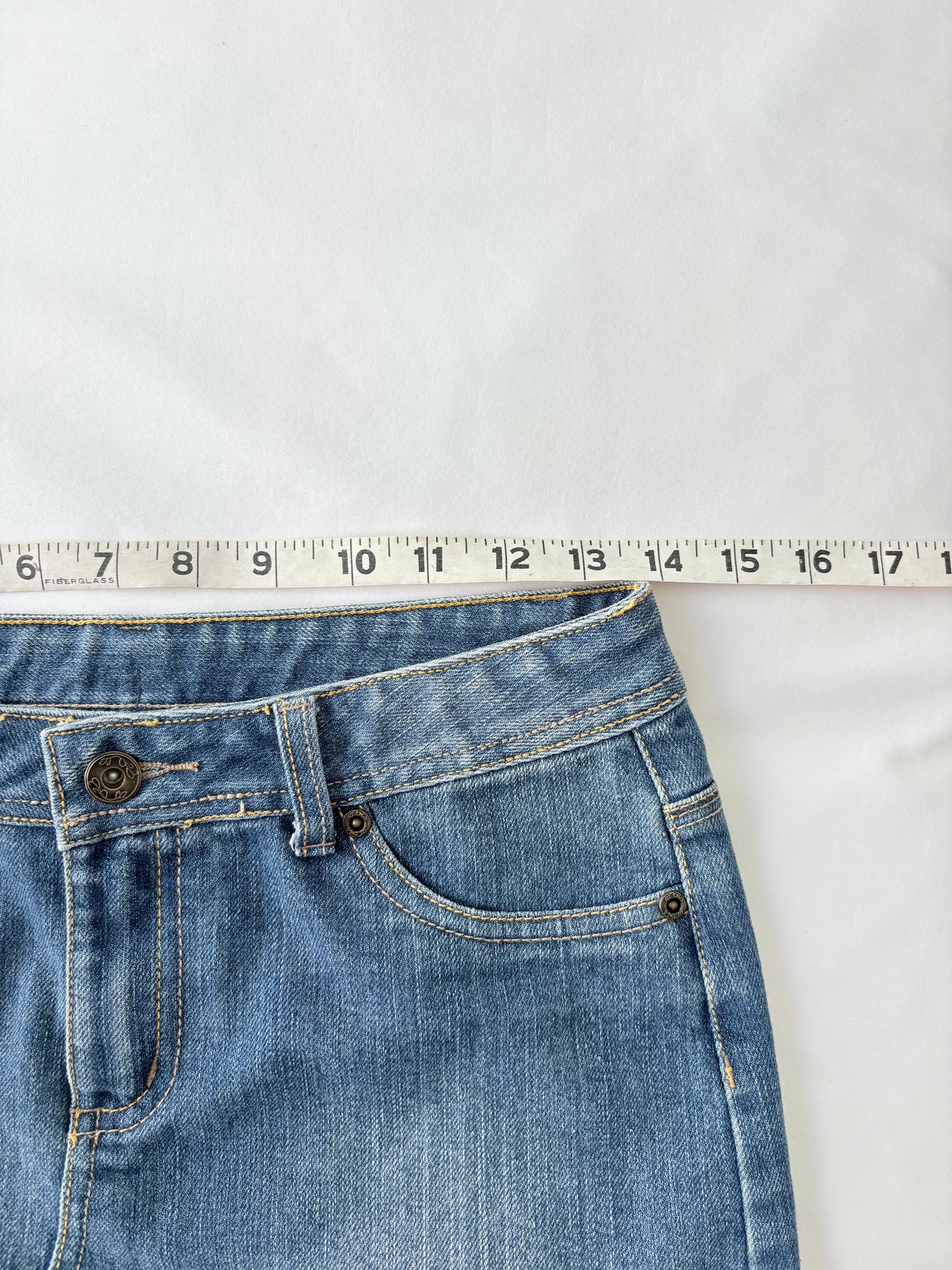 00’s Expressions denim skirt | Size 8