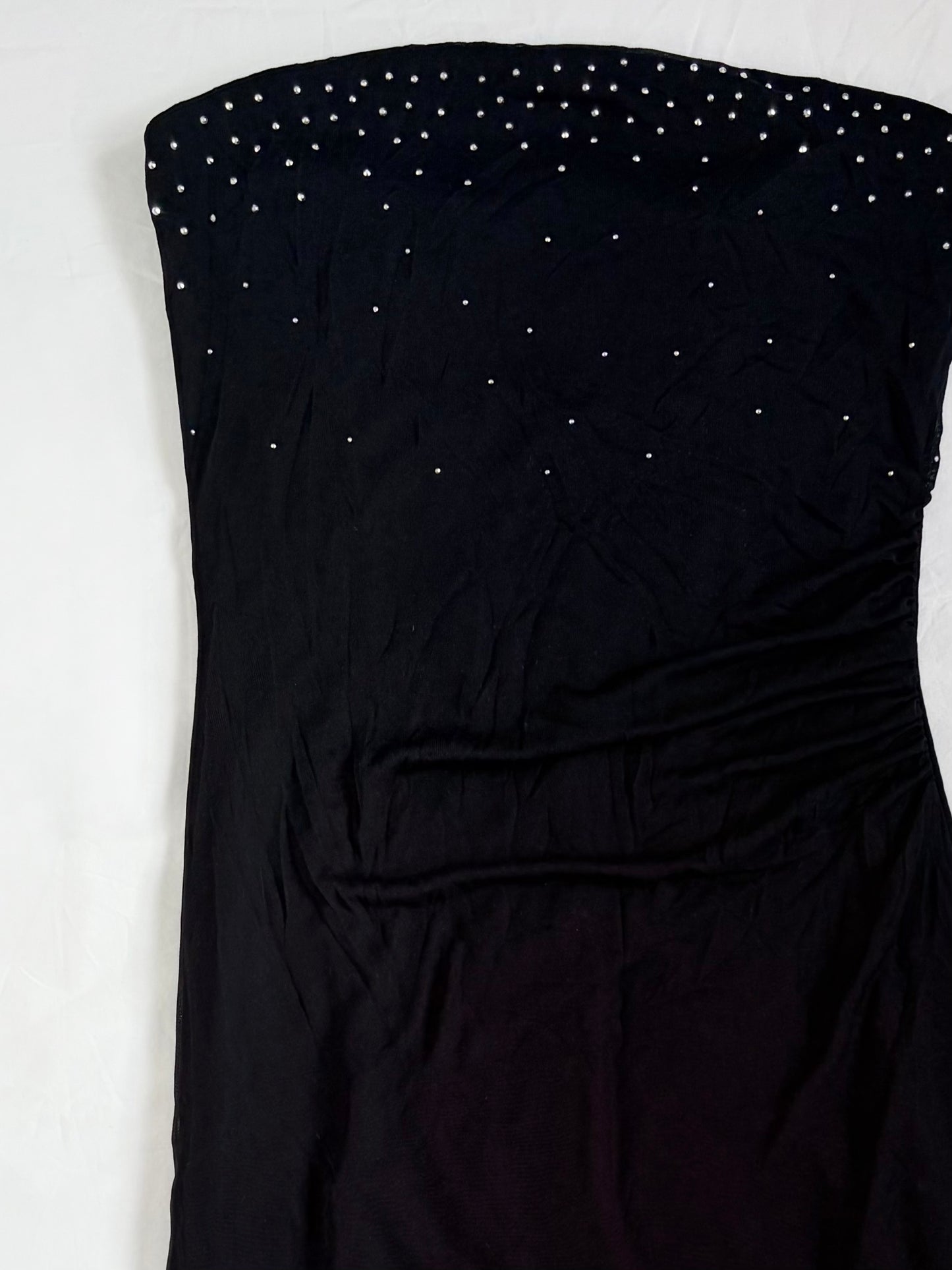 00’s Charlotte Russe asymmetrical midi dress | Size 8