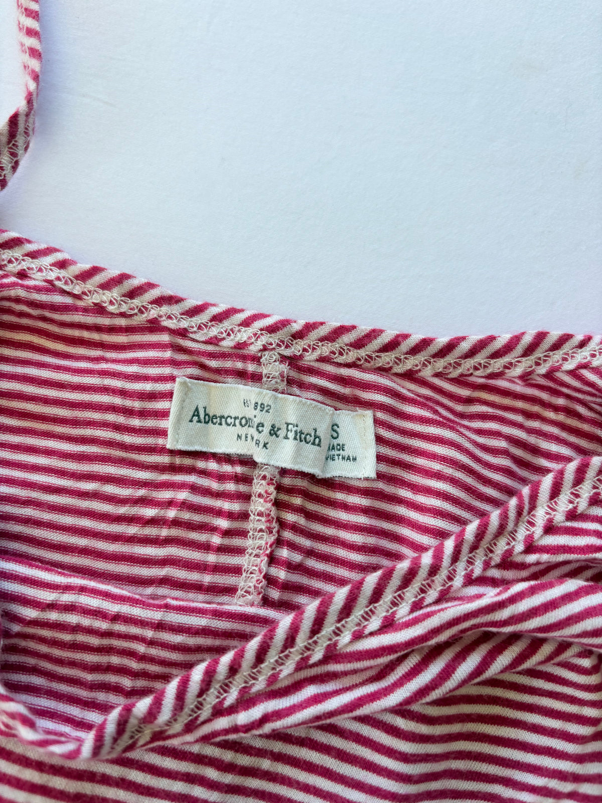 00’s Abercrombie and fitch pink tank | Size 10