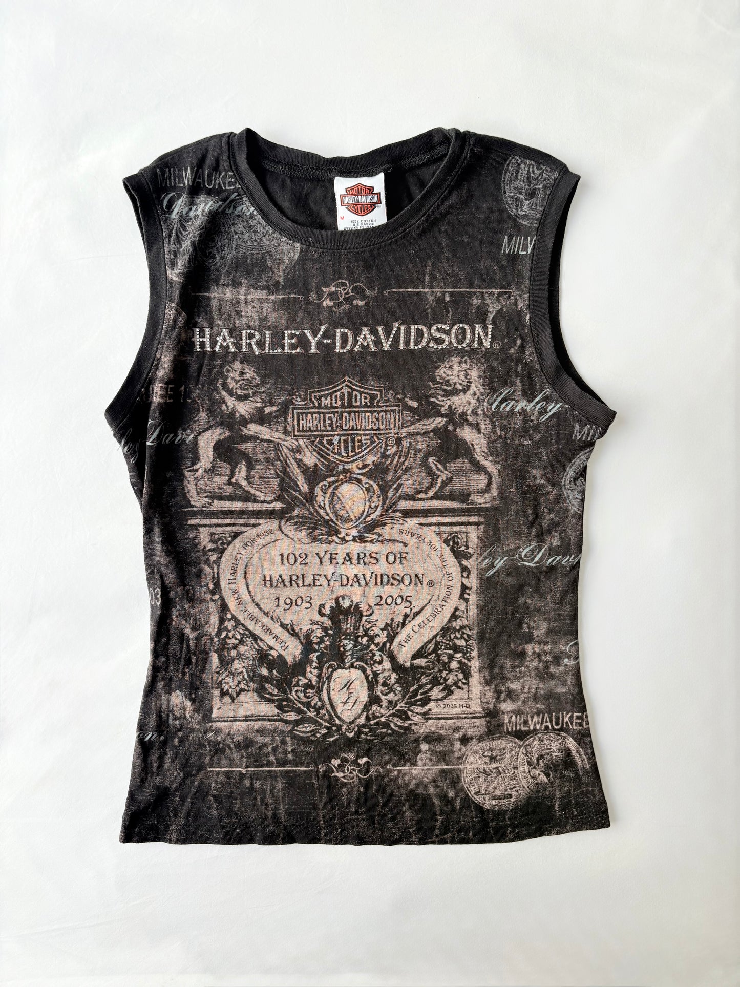 00’s Harley Davidson graphic tank | Size M/L