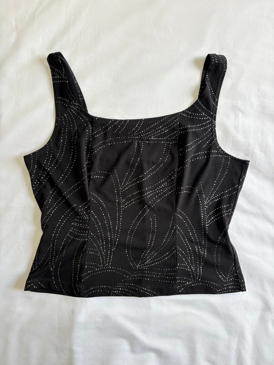 00’s Reba glitter cami | Size 12-14