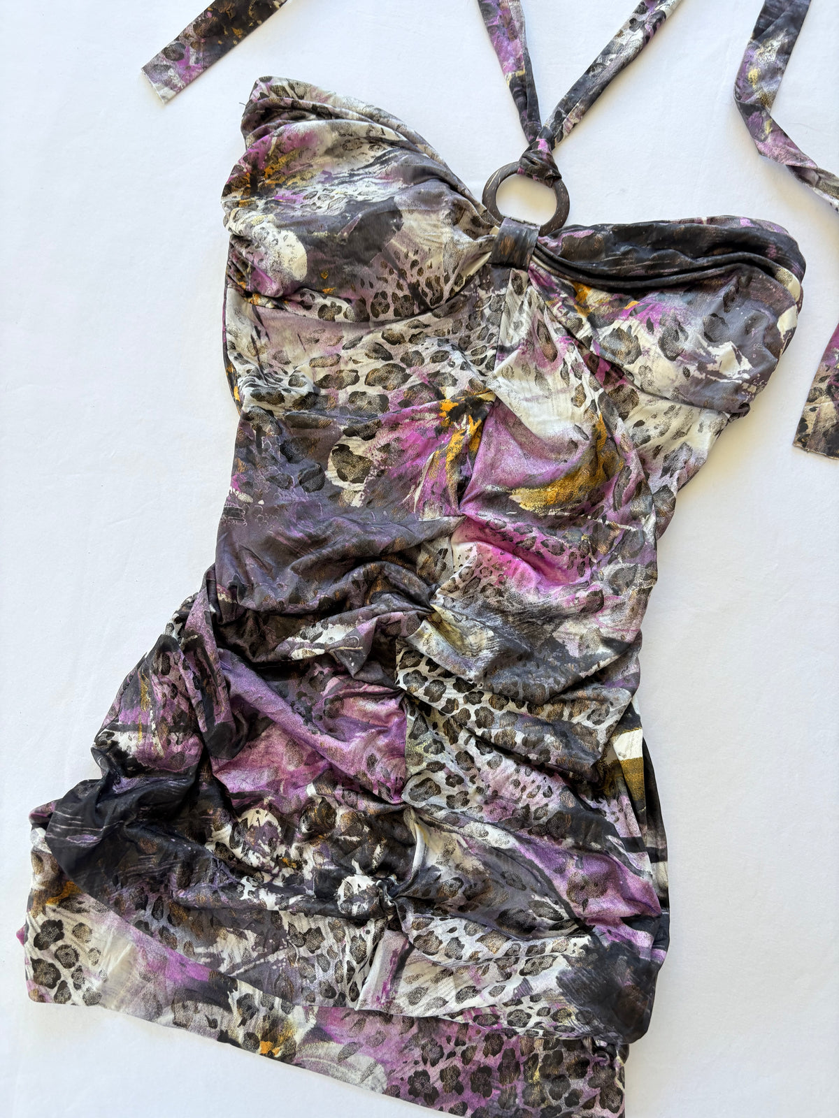 O-ring bubble halter top | Size small