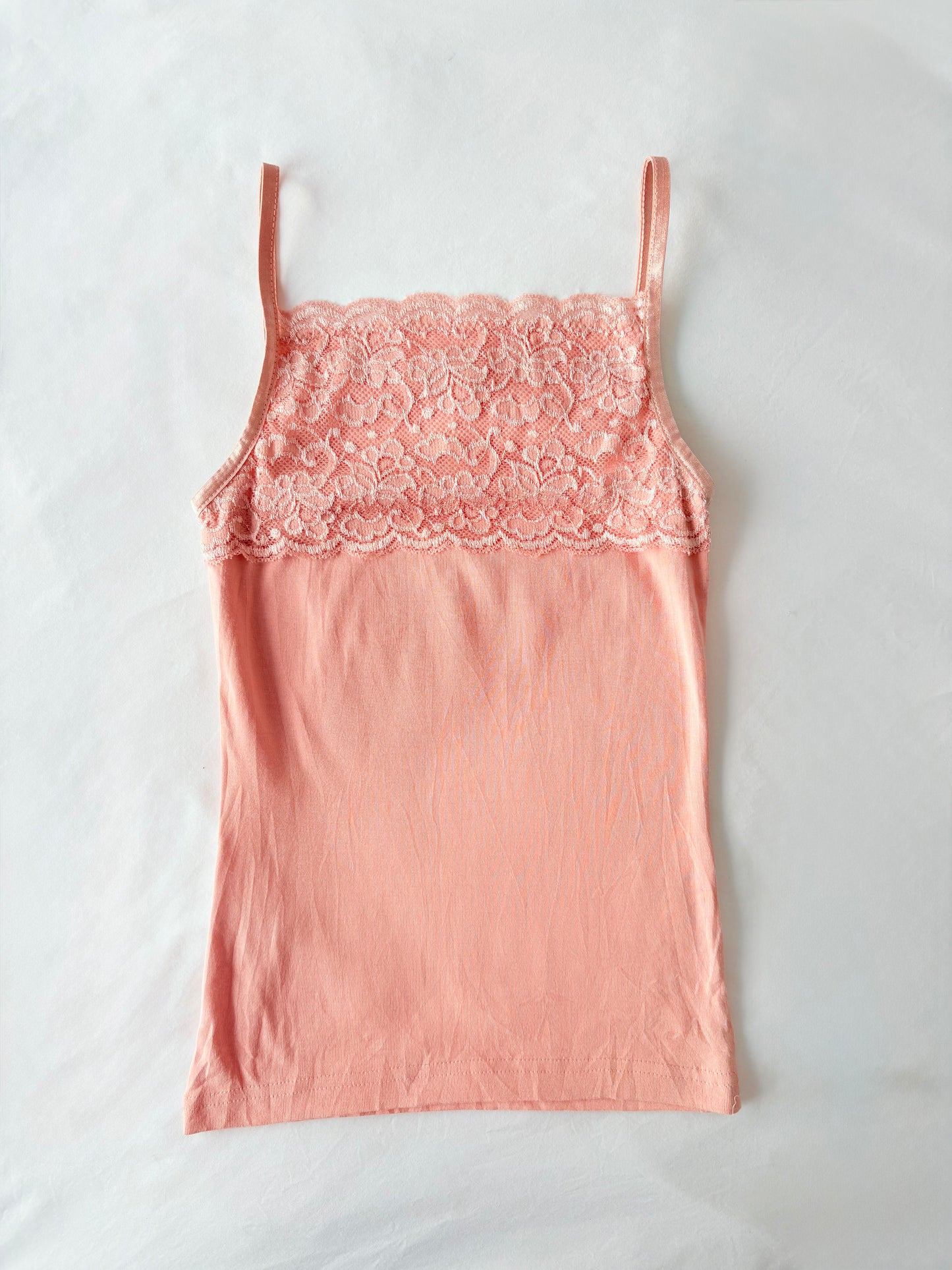 00’s Blush lace cami | Size 6