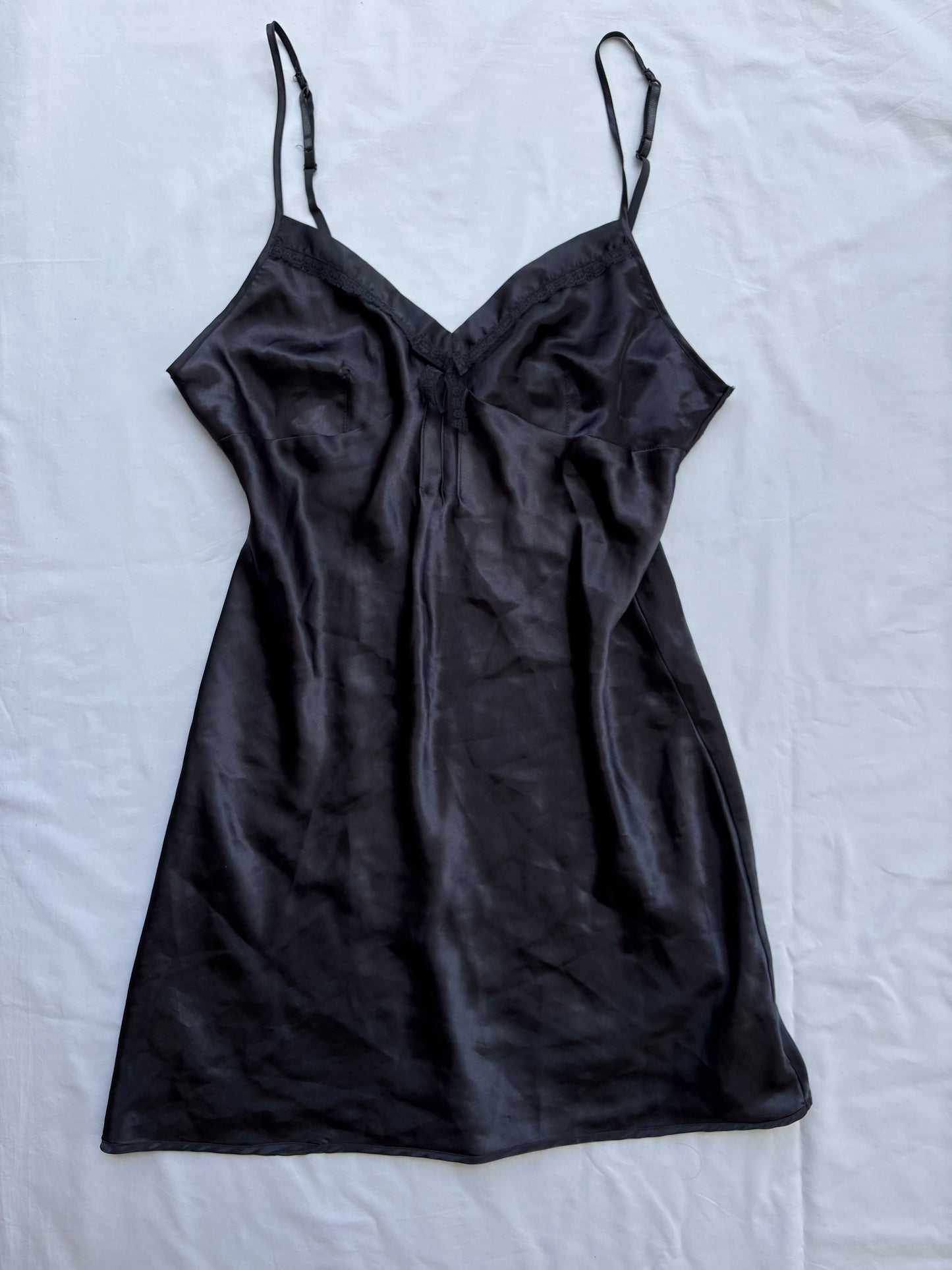 00’s Grey mini slip dress | Size 14