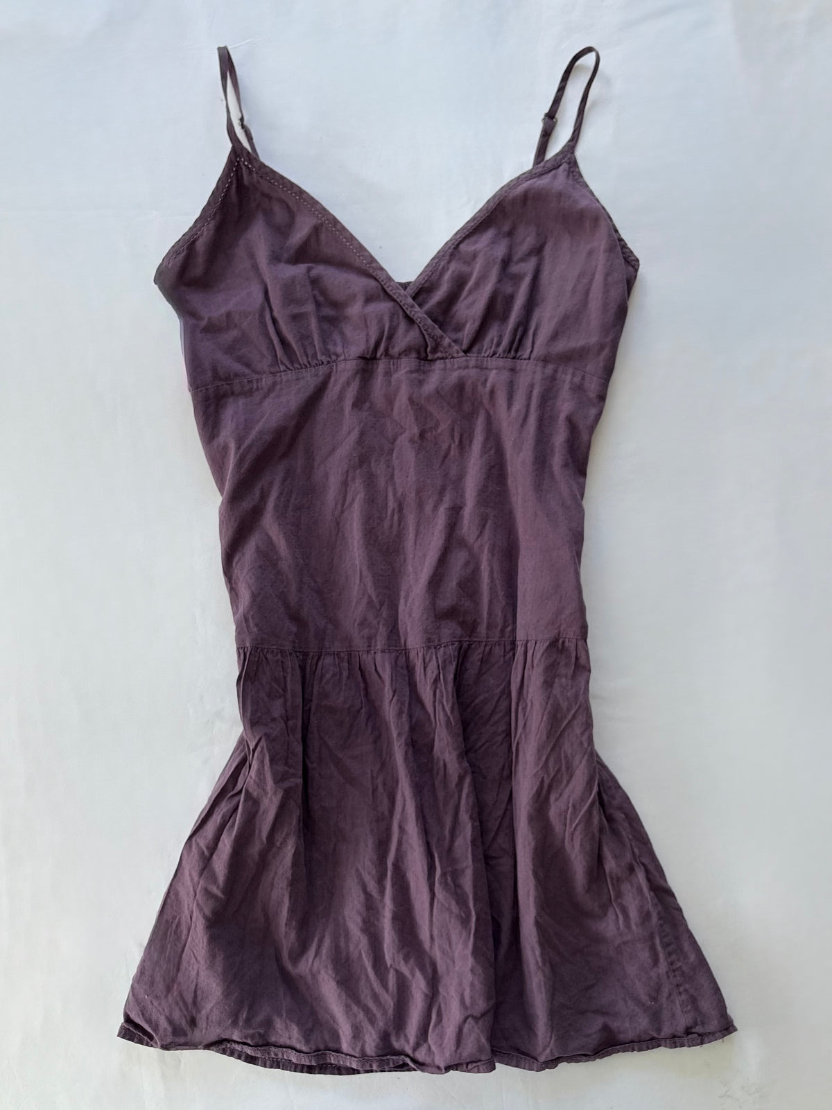 00’s Fat Face purple midi dress | Size 10