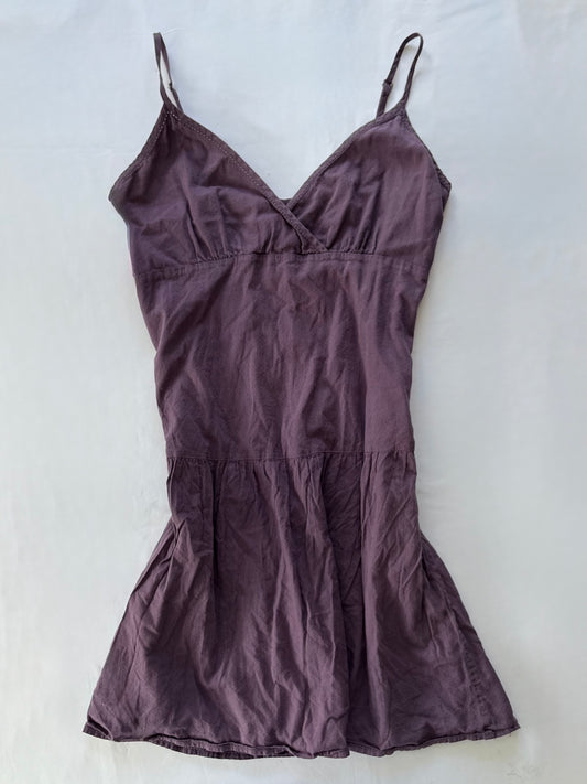 00’s Fat Face purple midi dress | Size 10