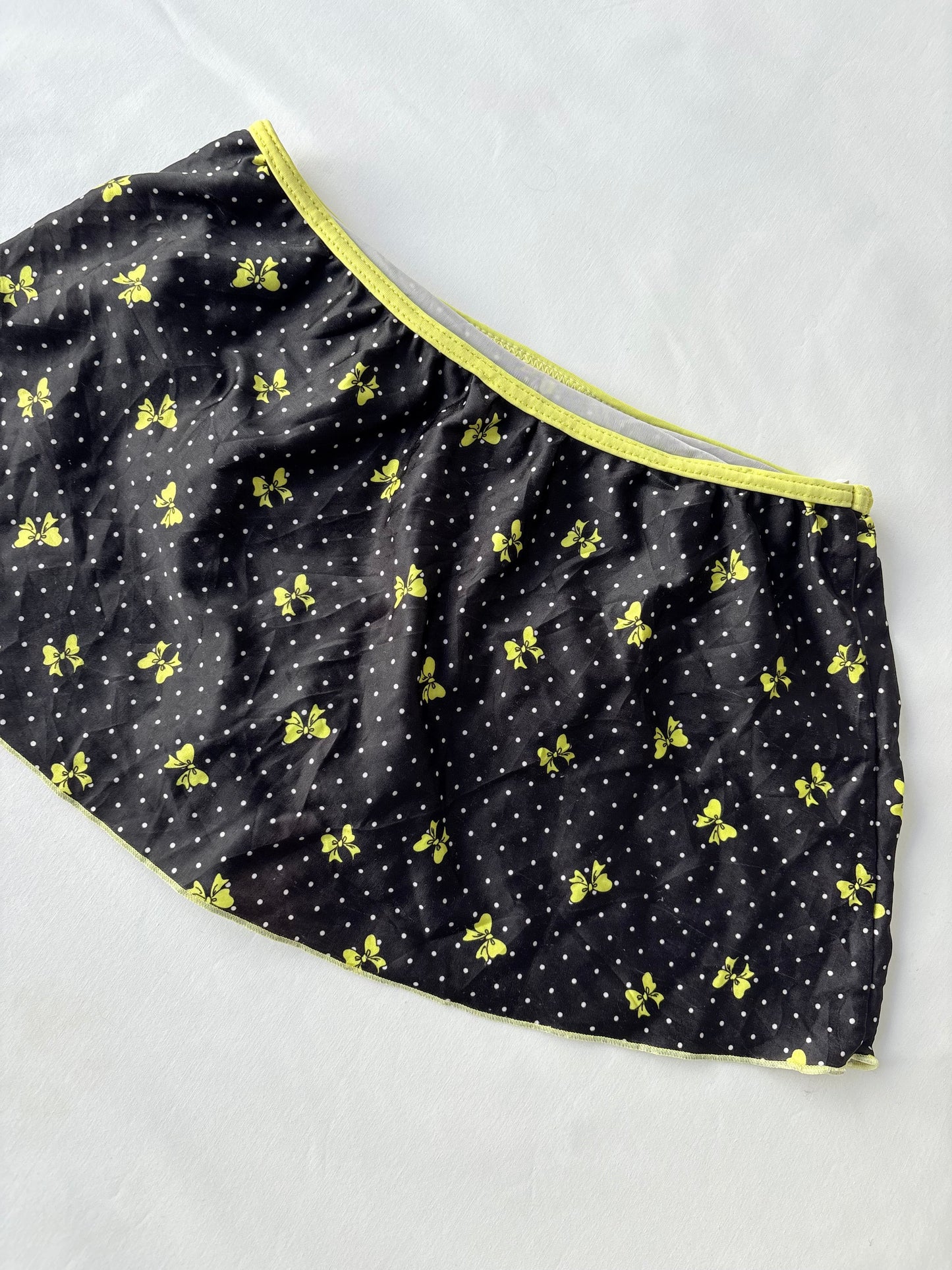 00’s Bow polka dot mini skort | Size 4