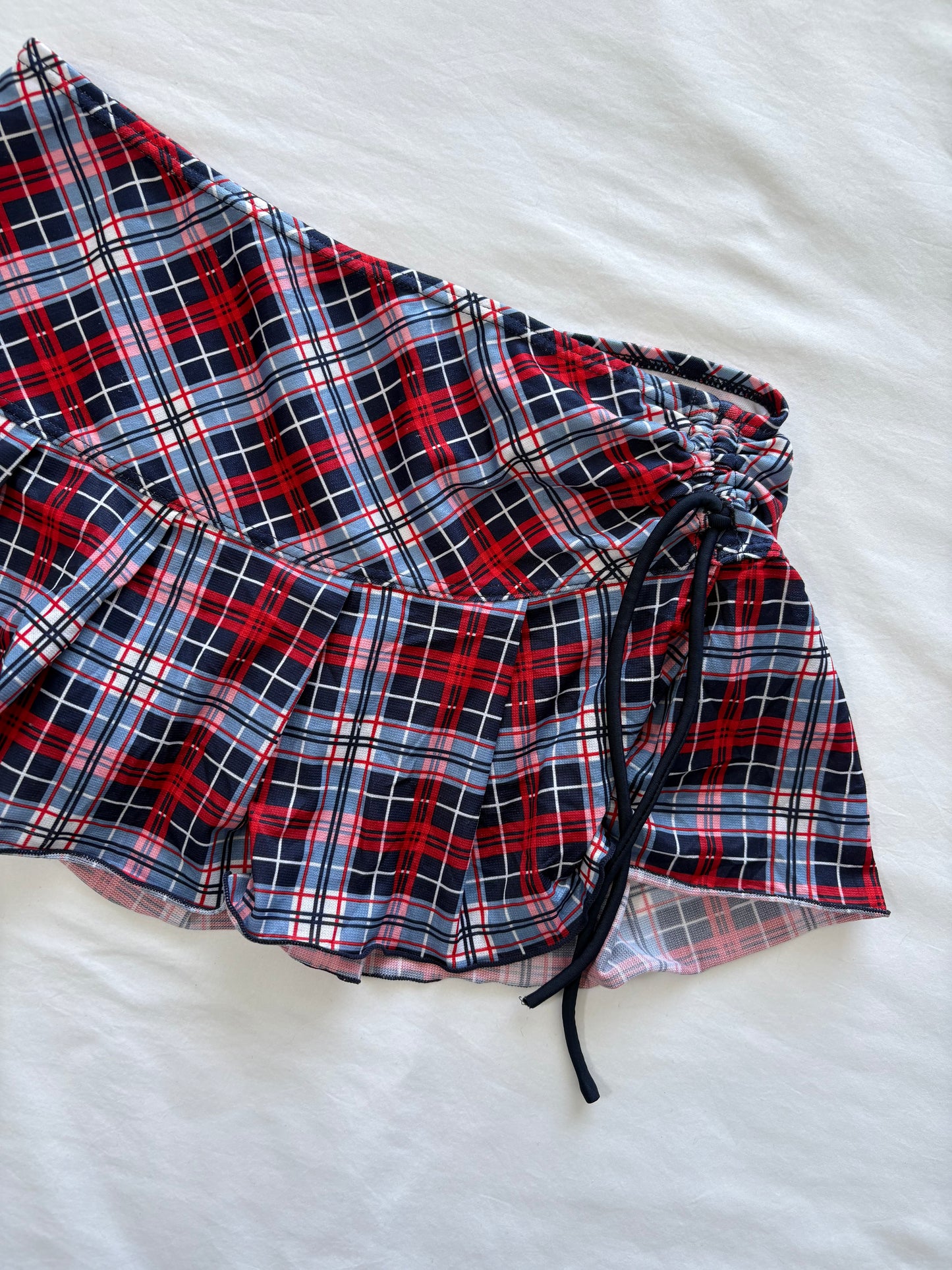 00’s Plaid micro mini skirt | Size 6