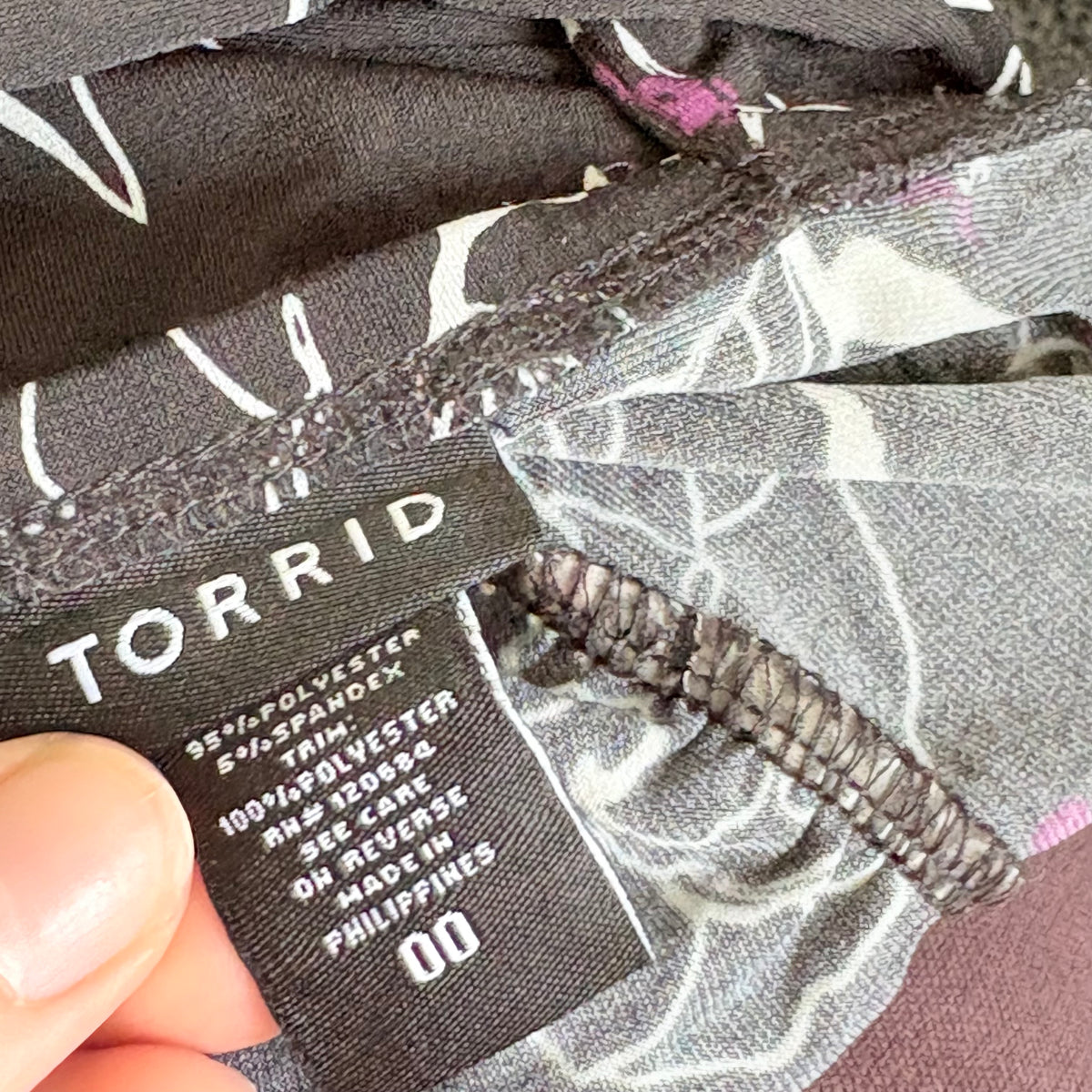 00’s Torrid babydoll floral top | Size 12-14