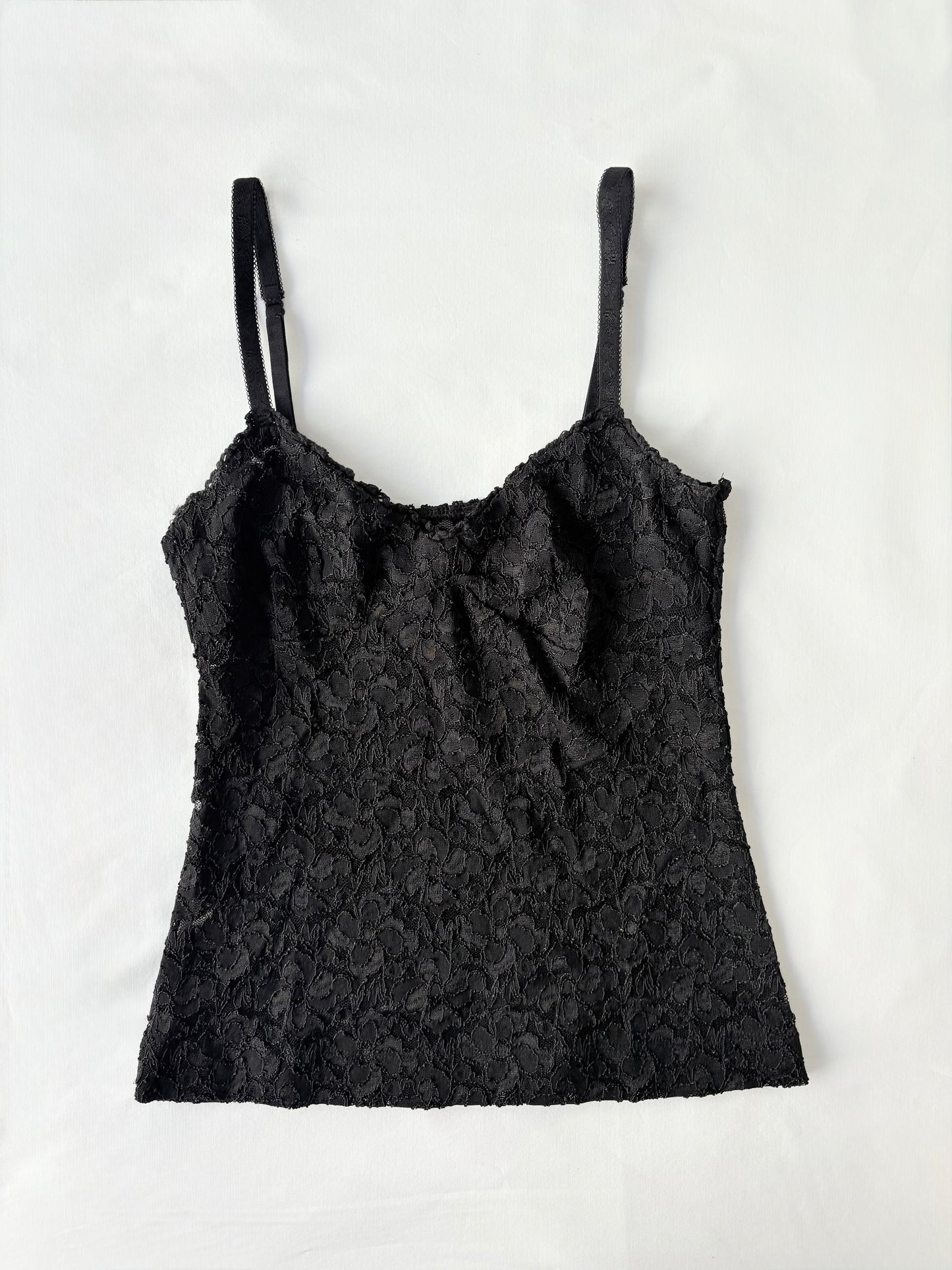 Black lacey mesh cami | Size 10
