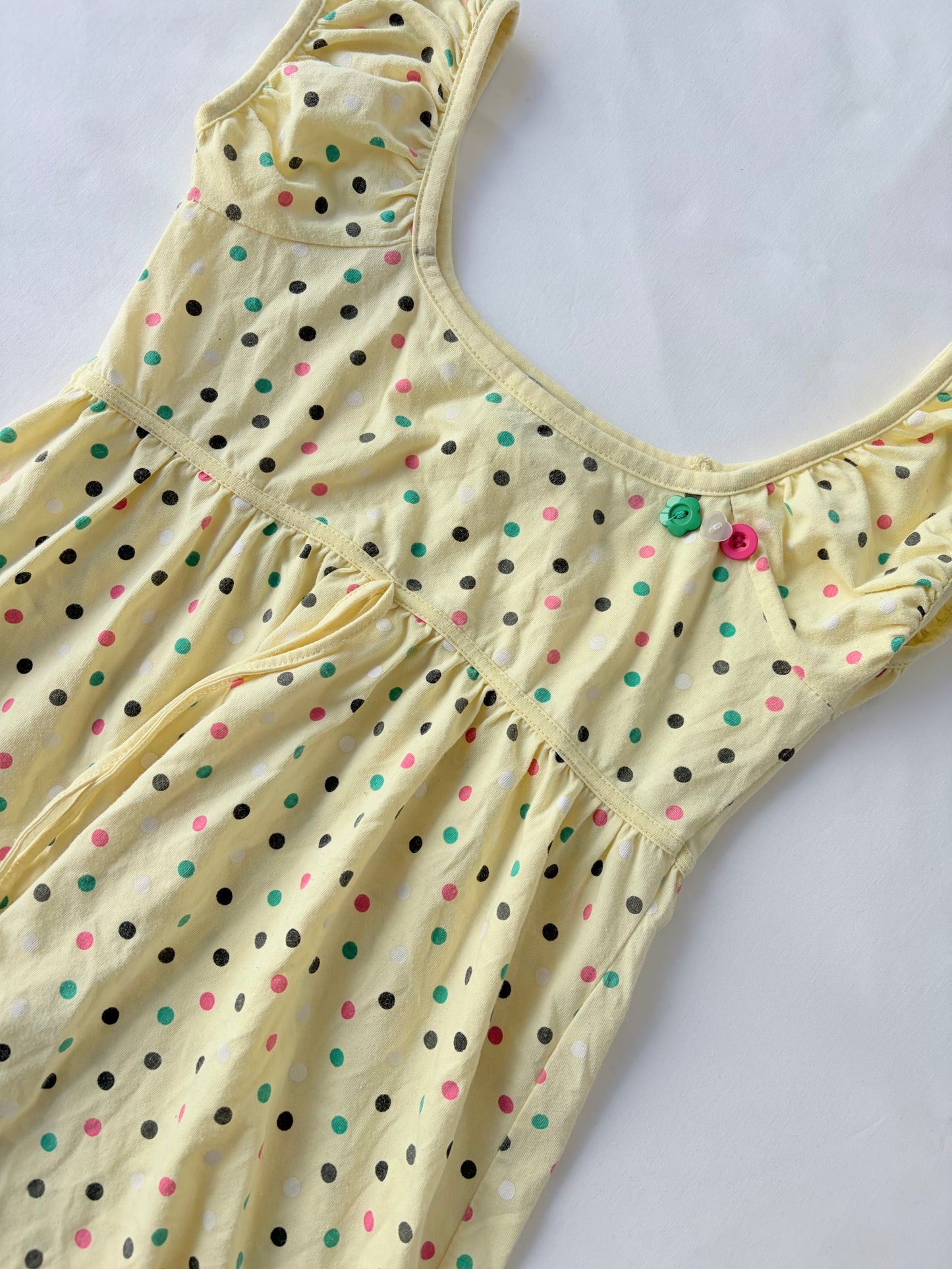 00’s Urban babydoll yellow top | Size 8