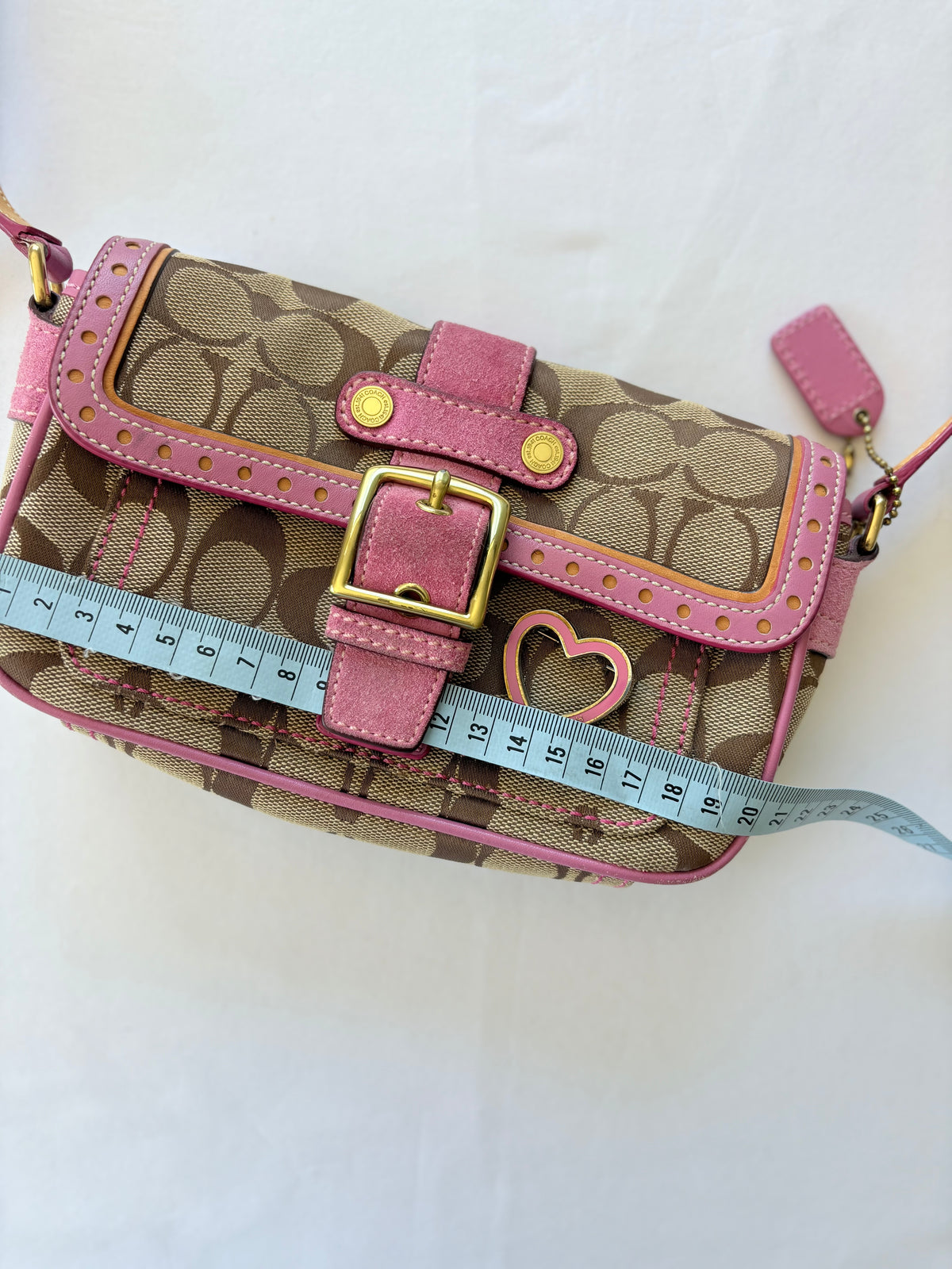 2004 Coach soho heart signature bag