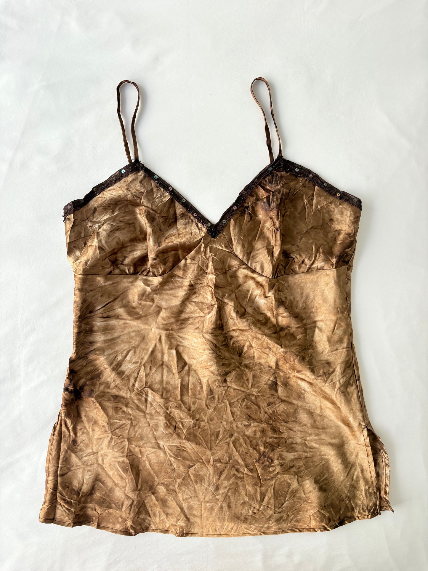 00’s Xhiliration sequin cami | Size large