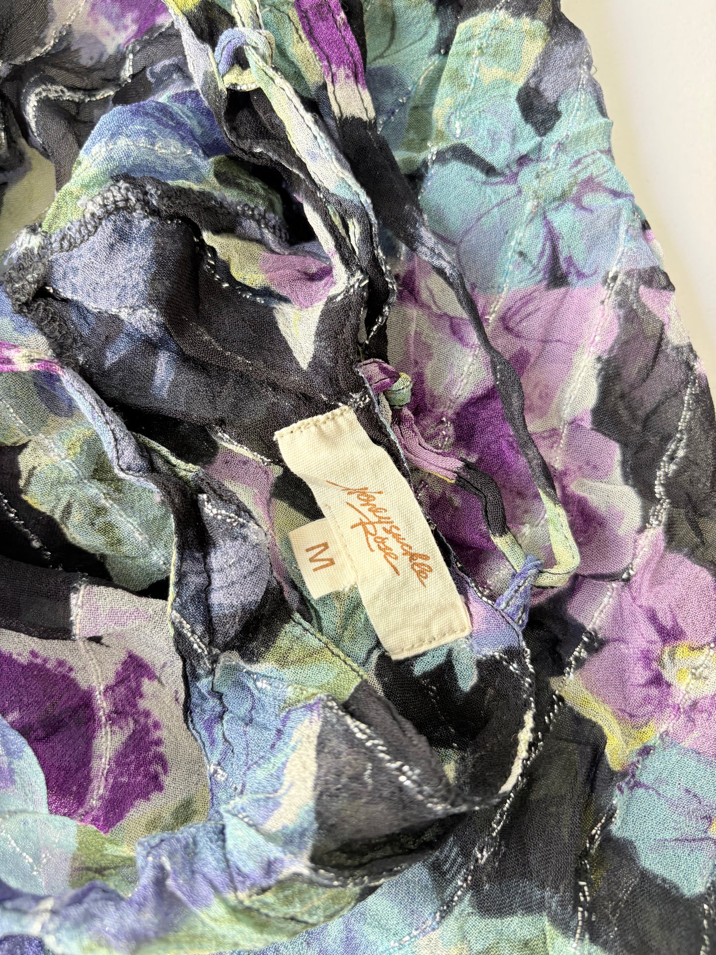 00’s Honeysuckle Rose sequin top | Size 8-10