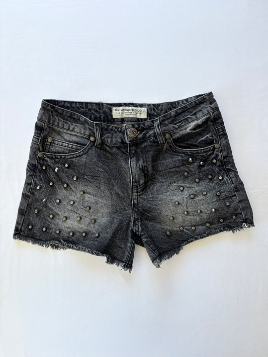 00’s Vintage Standard studded shorts | Size 10