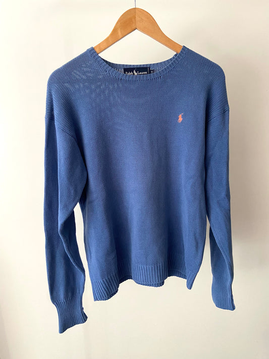 Ralph Lauren blue knit jumper