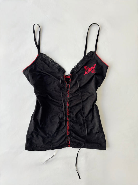 00’s Grunge butterfly tank | Size medium