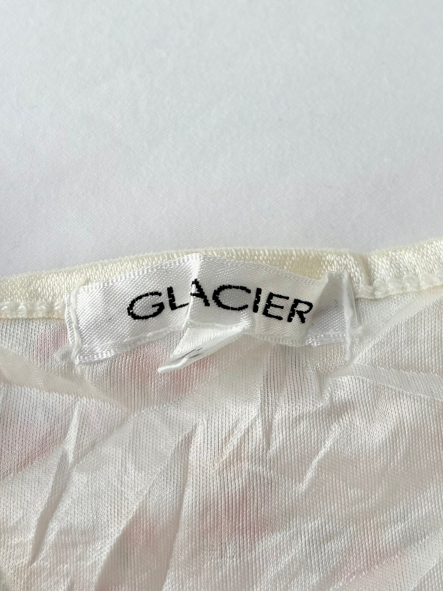 00’s Glacier floral ribbon top | Size 6