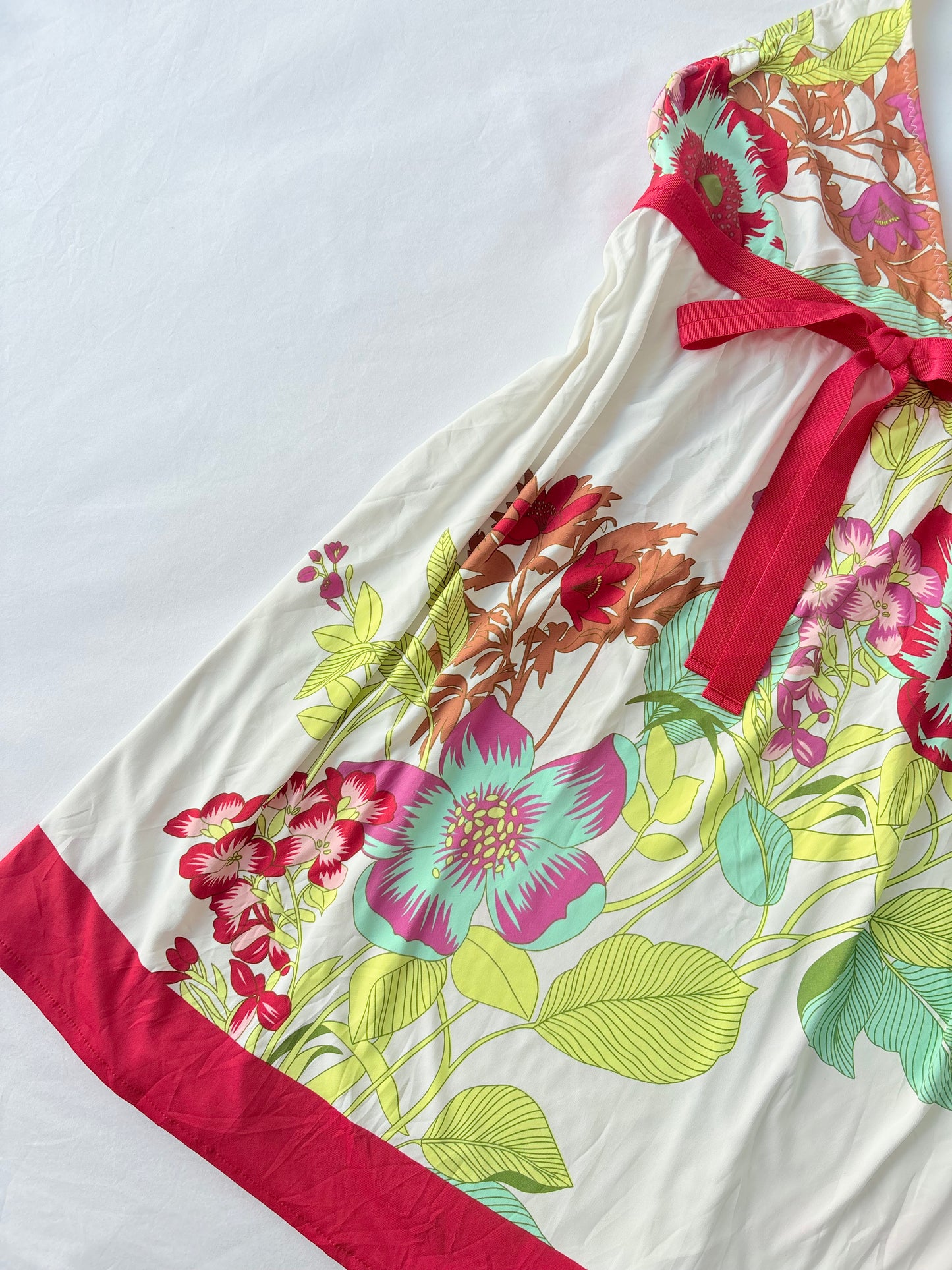 00’s Floral halter mini dress | Size 8