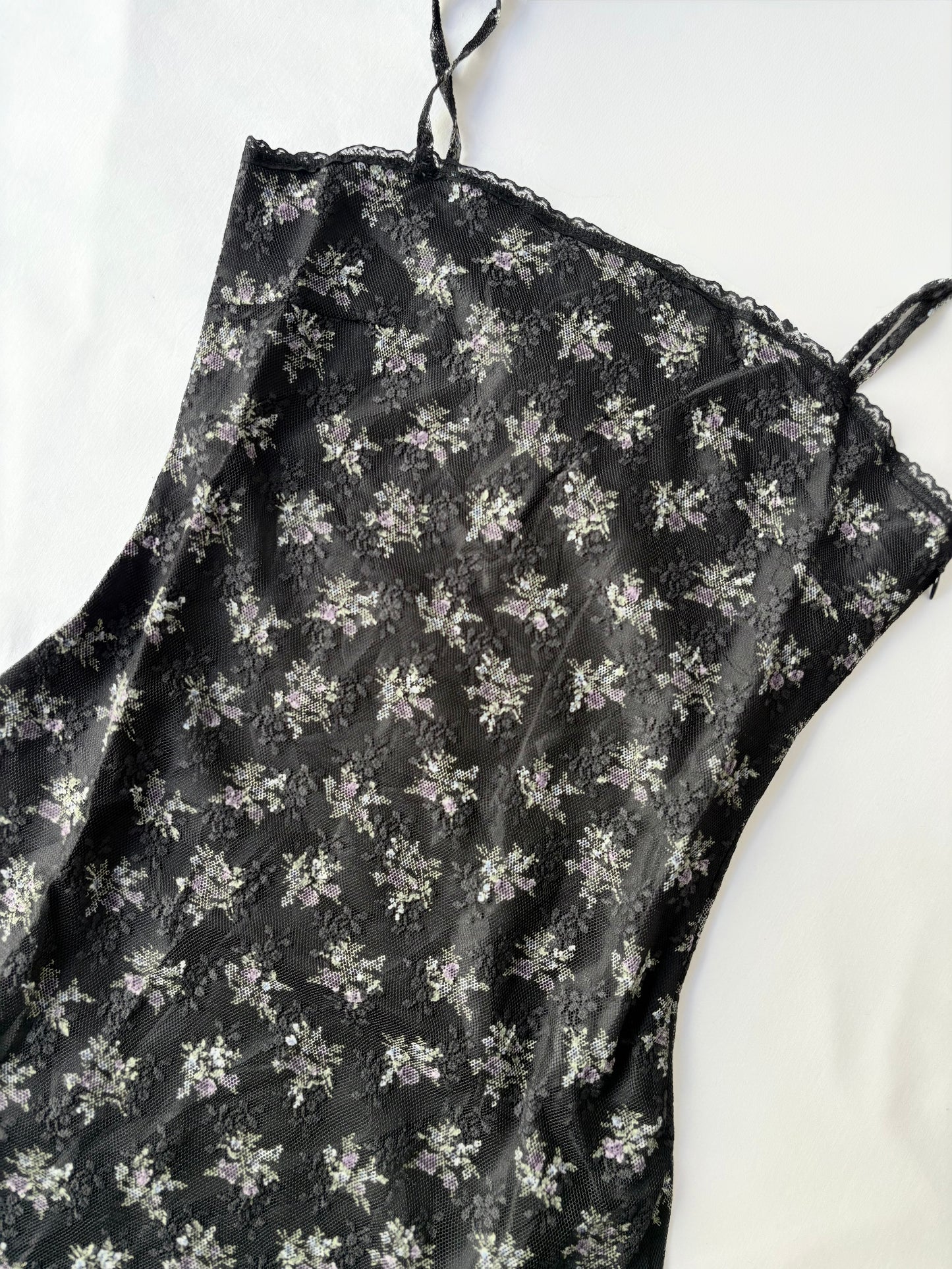 00’s Rio De Cent floral mini dress | Size 8