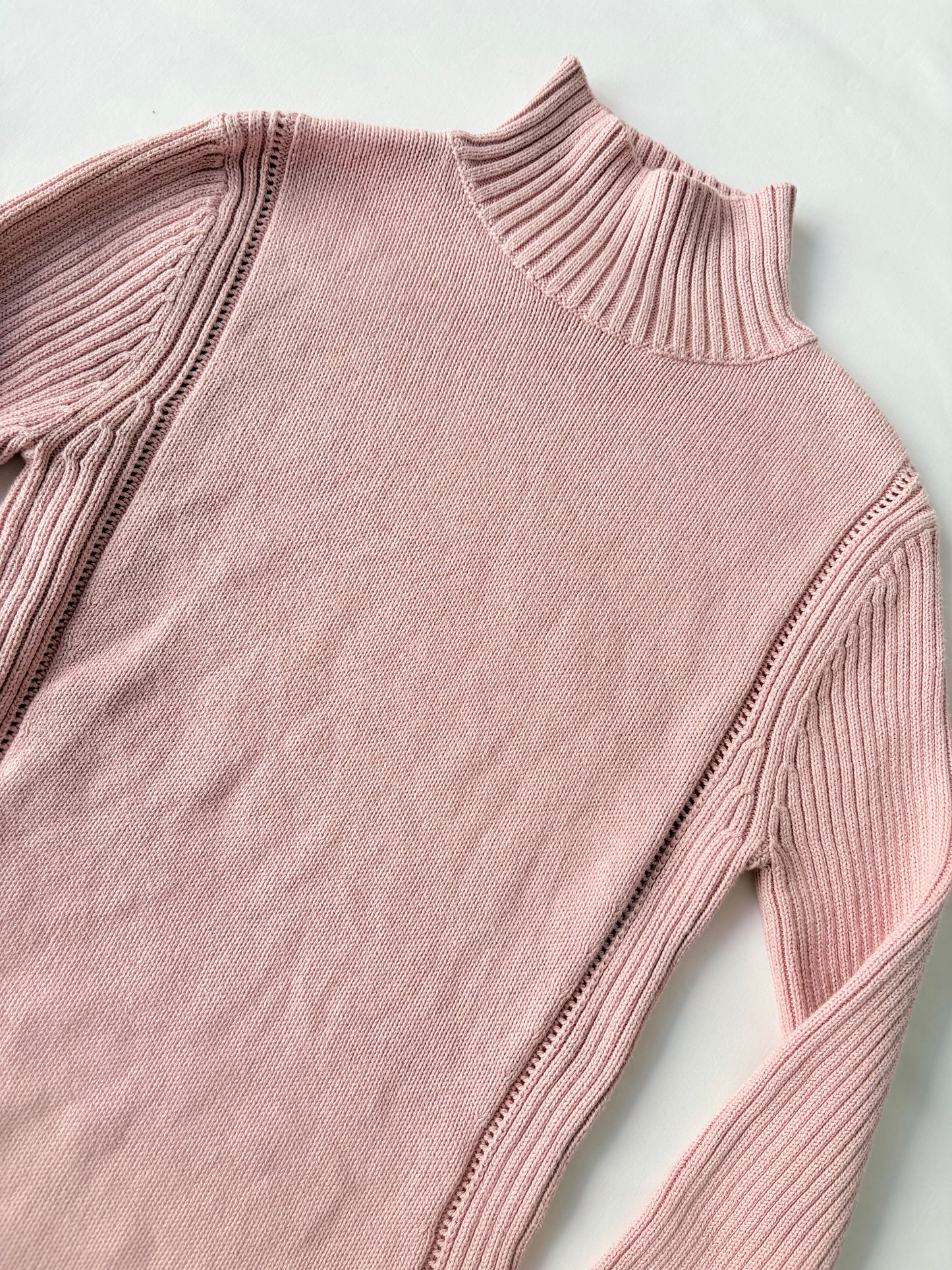 00’s Principles pink ribbed knit | Size 10